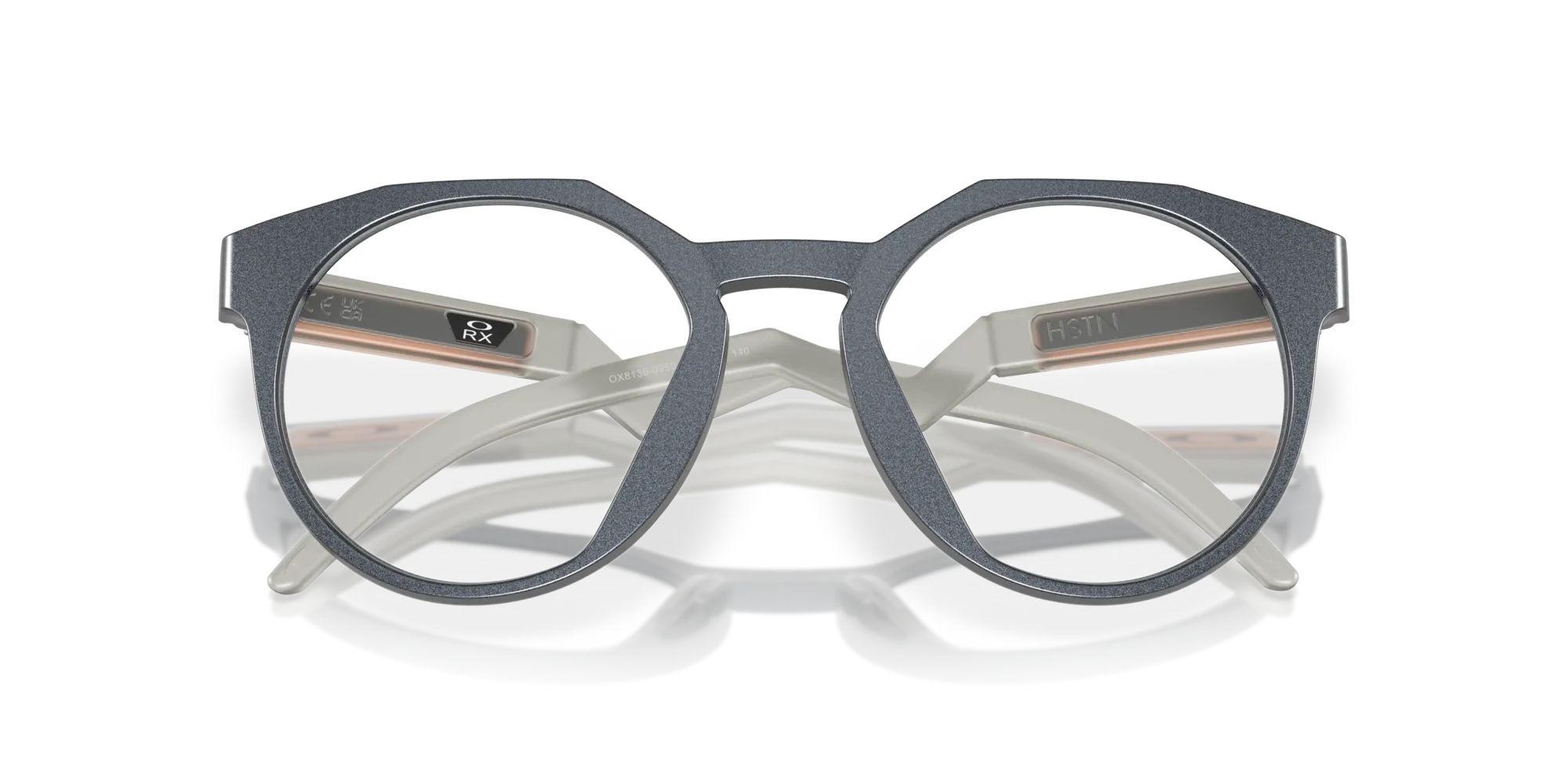 Oakley OX8139 HSTN RX 813909 Montature da vista O_Matter Nero Rotonda Normale - immagine 2