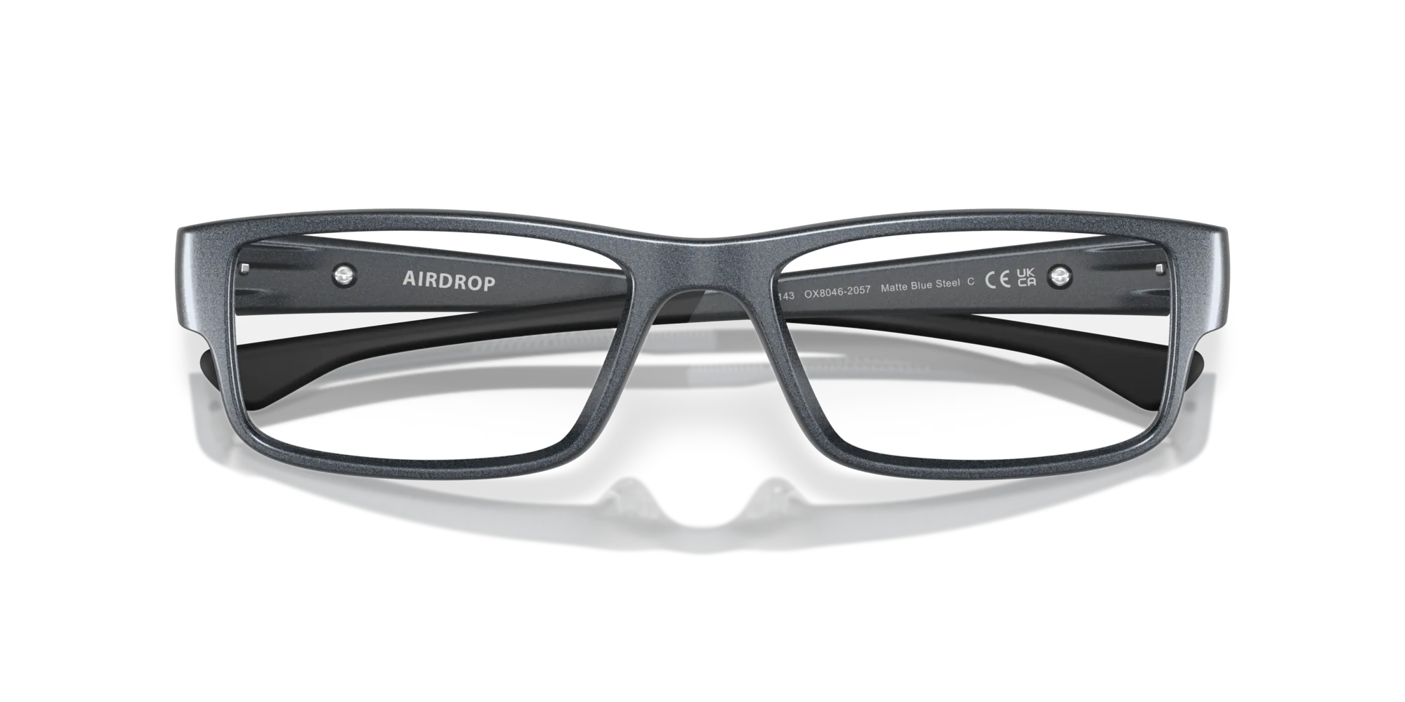 Oakley OX8046 AIRDROP 804620 Montature da vista O_Matter Nero Squadrata Normale - immagine 2