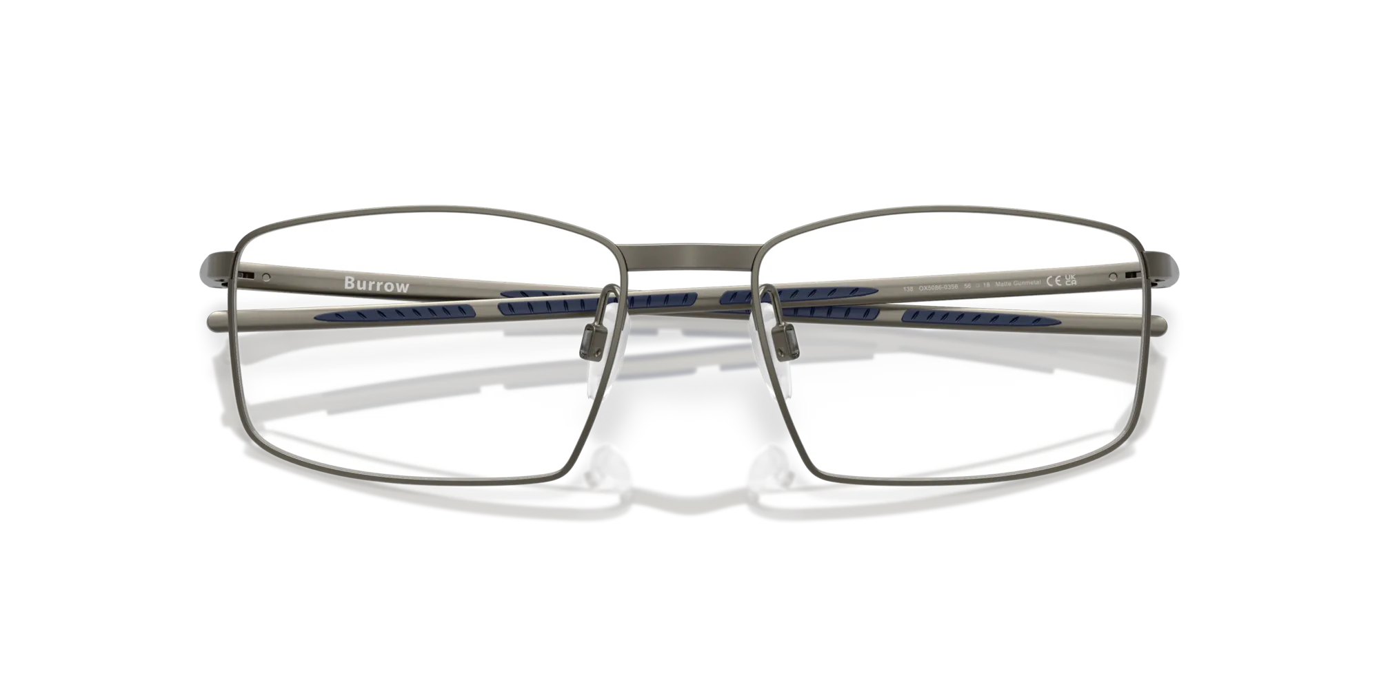 Oakley OX5086 BURROW 508603 Montature da vista Titanio Grigio Squadrata Normale - immagine 2