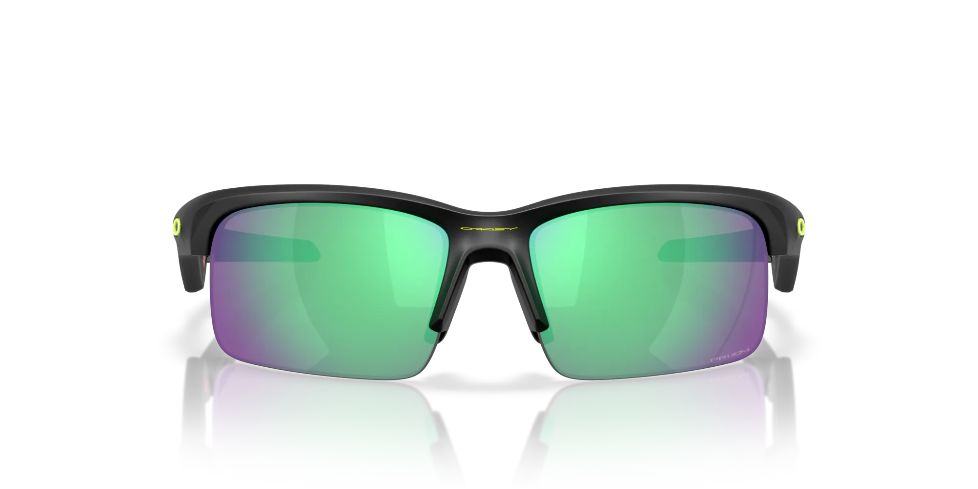 Oakley OJ9013 CAPACITOR 901311 Occhiali da sole bambino O_Matter Nero Verde Squadrata Normale - immagine 3