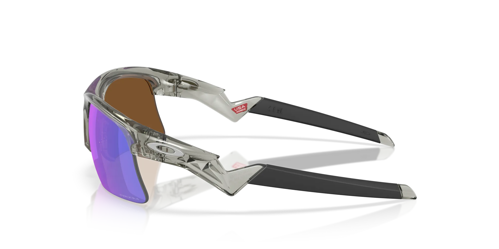 Oakley OJ9013 CAPACITOR 901310 Occhiali da sole bambino O_Matter Grigio Viola Squadrata Normale - immagine 4