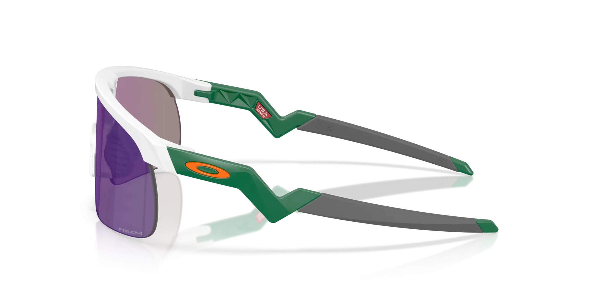 Oakley OJ9010 RESISTOR 901033 Occhiali da sole O_Matter Bianco Verde Maschera Normale - immagine 4
