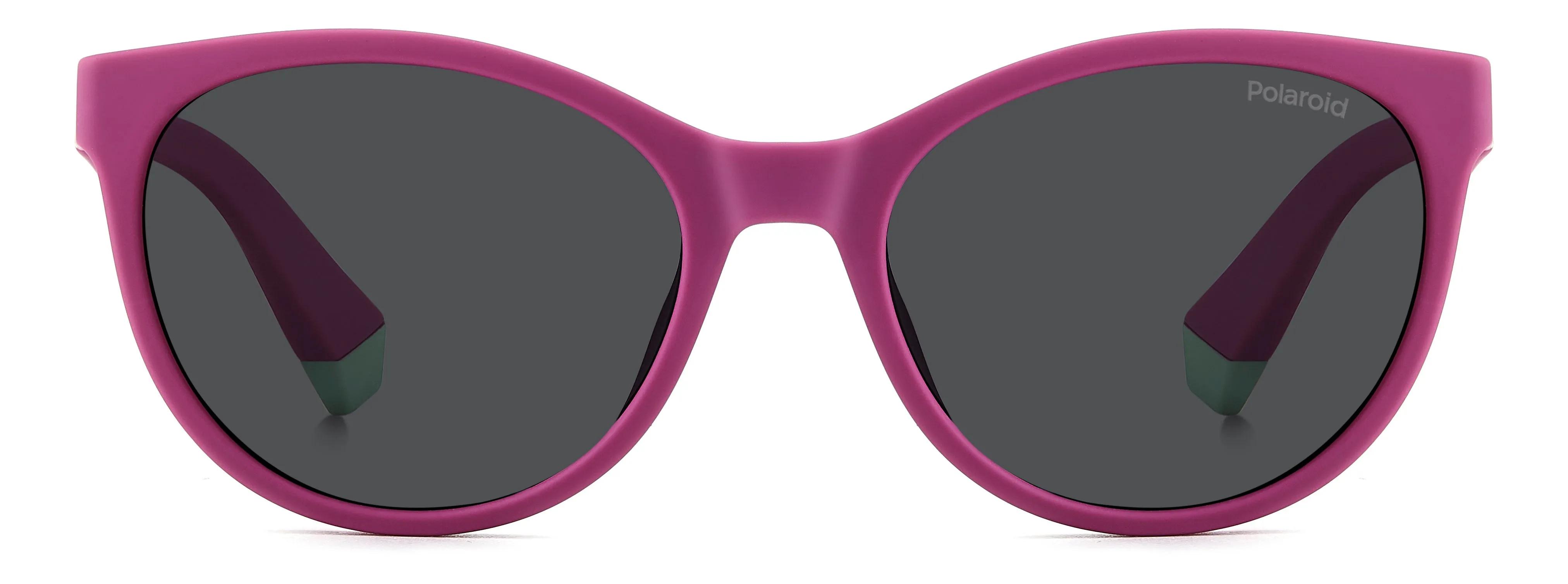 Polaroid Junior Polaroid PLD 8065/S QHO/M9 Occhiali da sole bambino Viola Grigio Cat Eye Polarizzata - immagine 2