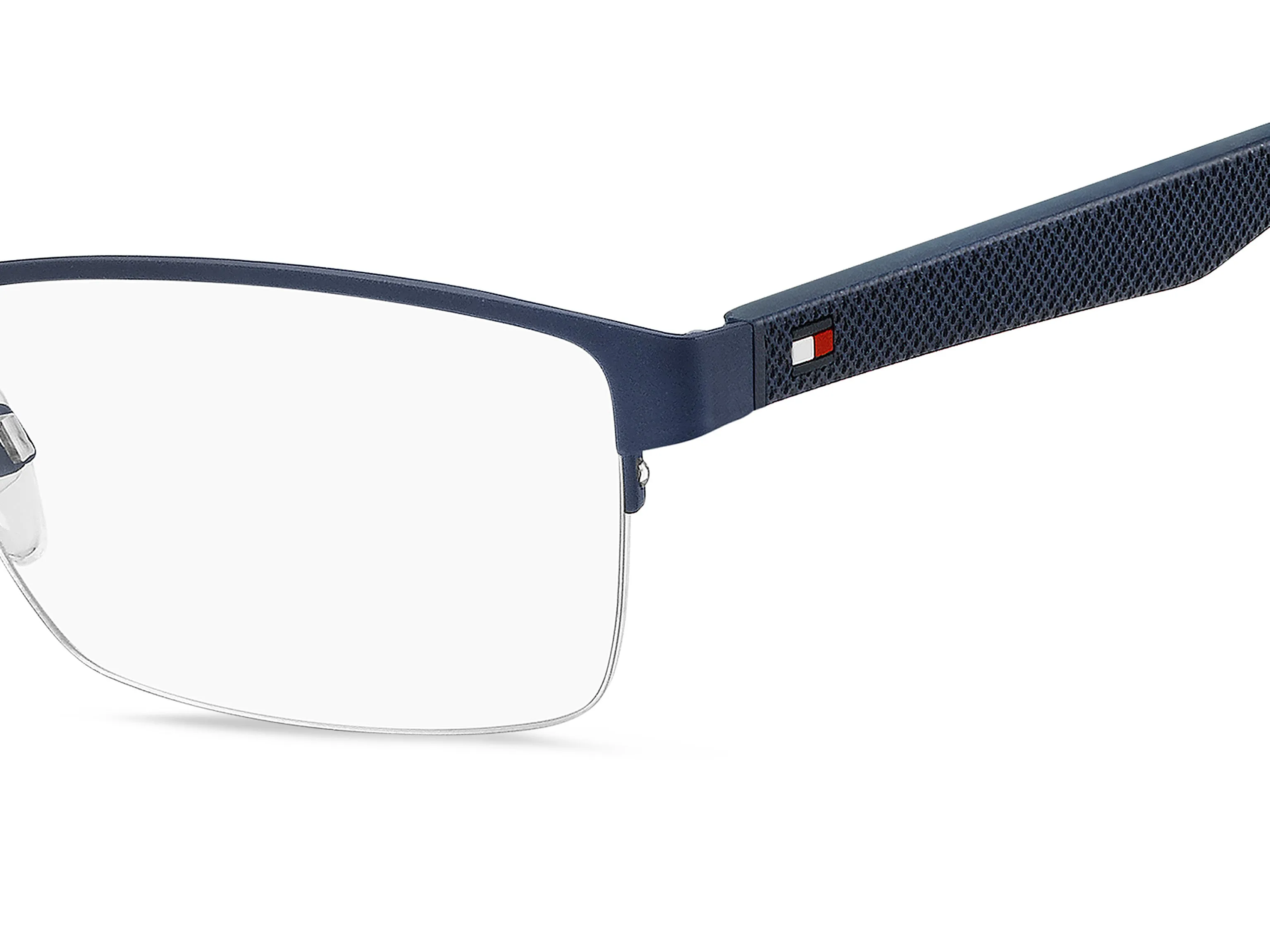 Tommy Hilfiger TH 2047 FLL Montature da vista Acciaio Blu opaco Squadrata - immagine 3