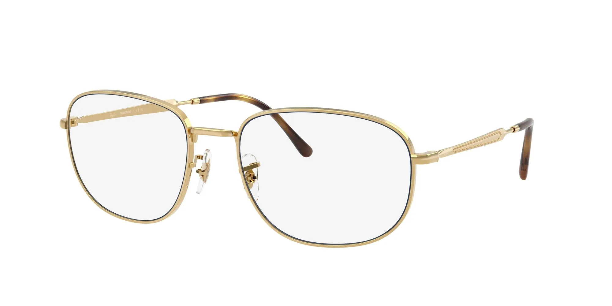 Ray - Ban RB3754 001/GG Occhiali da sole Metallo Oro Pillow Fotocromatiche - immagine 1