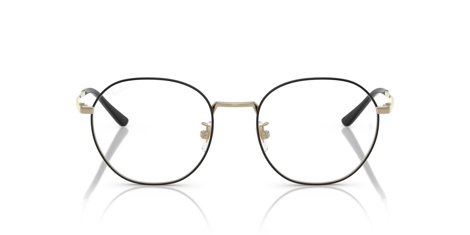Ray - Ban RX8778D 1250 Montature da vista Titanio Nero Trasparente Squadrata Normale - immagine 3