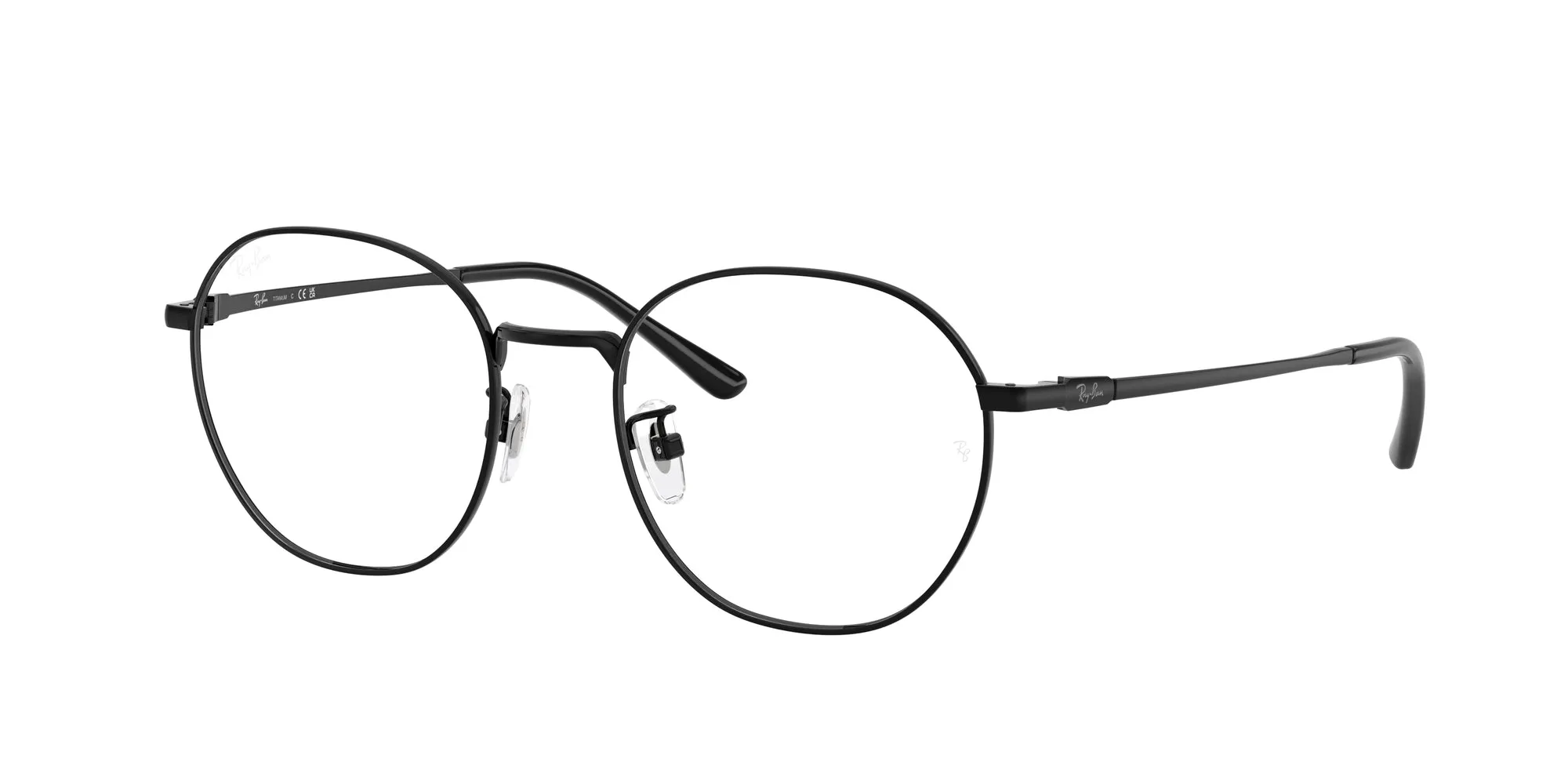 Ray - Ban RX8778D 1244 Montature da vista Titanio Nero Trasparente Squadrata Normale - immagine 1