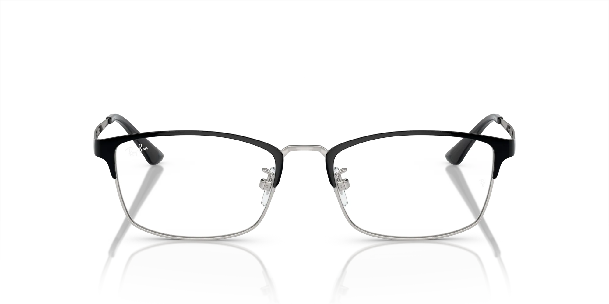 Ray - Ban RX8772D 1235 Montature da vista Titanio Nero Trasparente Pillow Normale - immagine 3