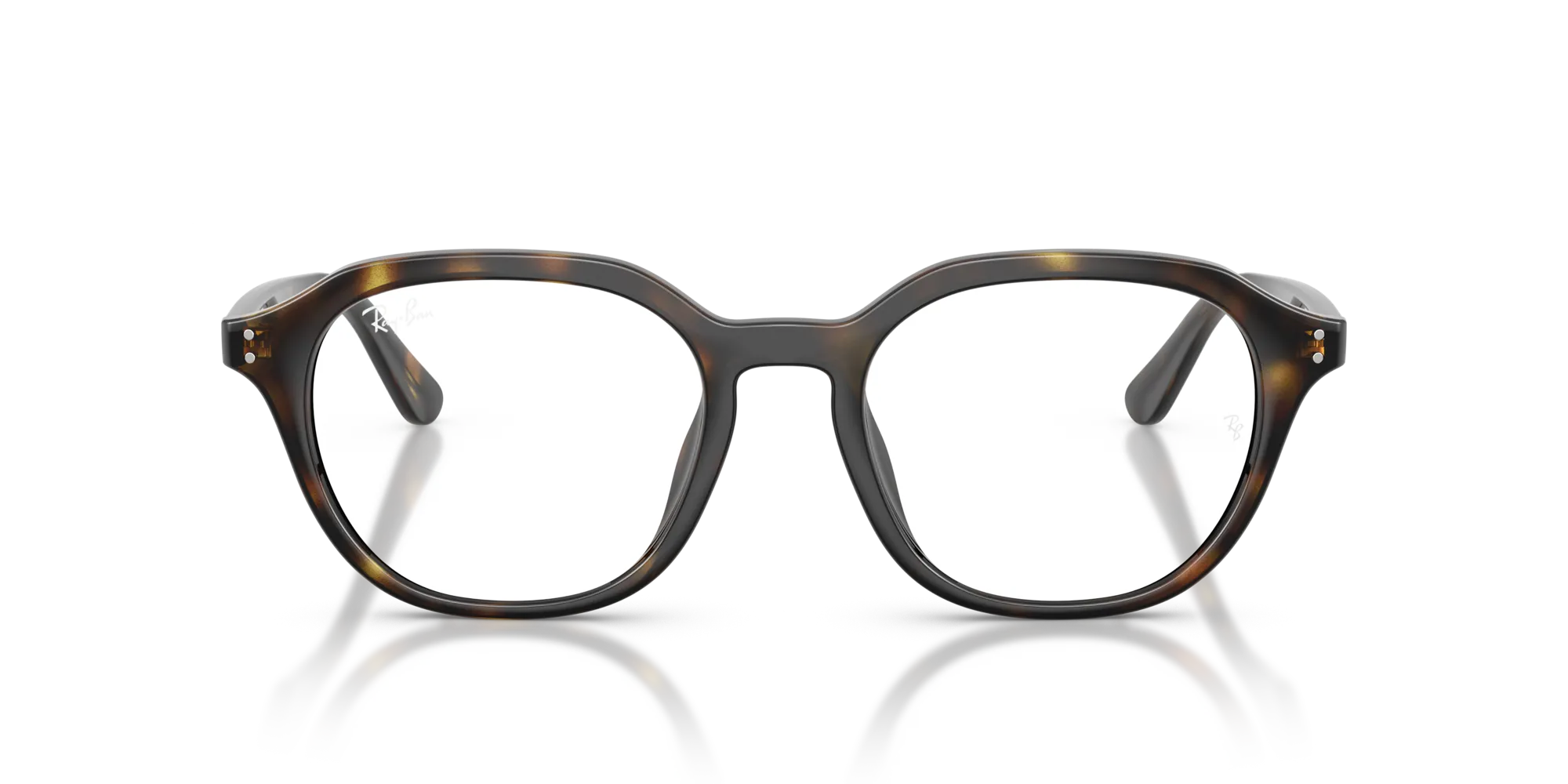 Ray - Ban RX7259D 2012 Montature da vista Acetato Tartaruga Trasparente Squadrata Normale - immagine 3
