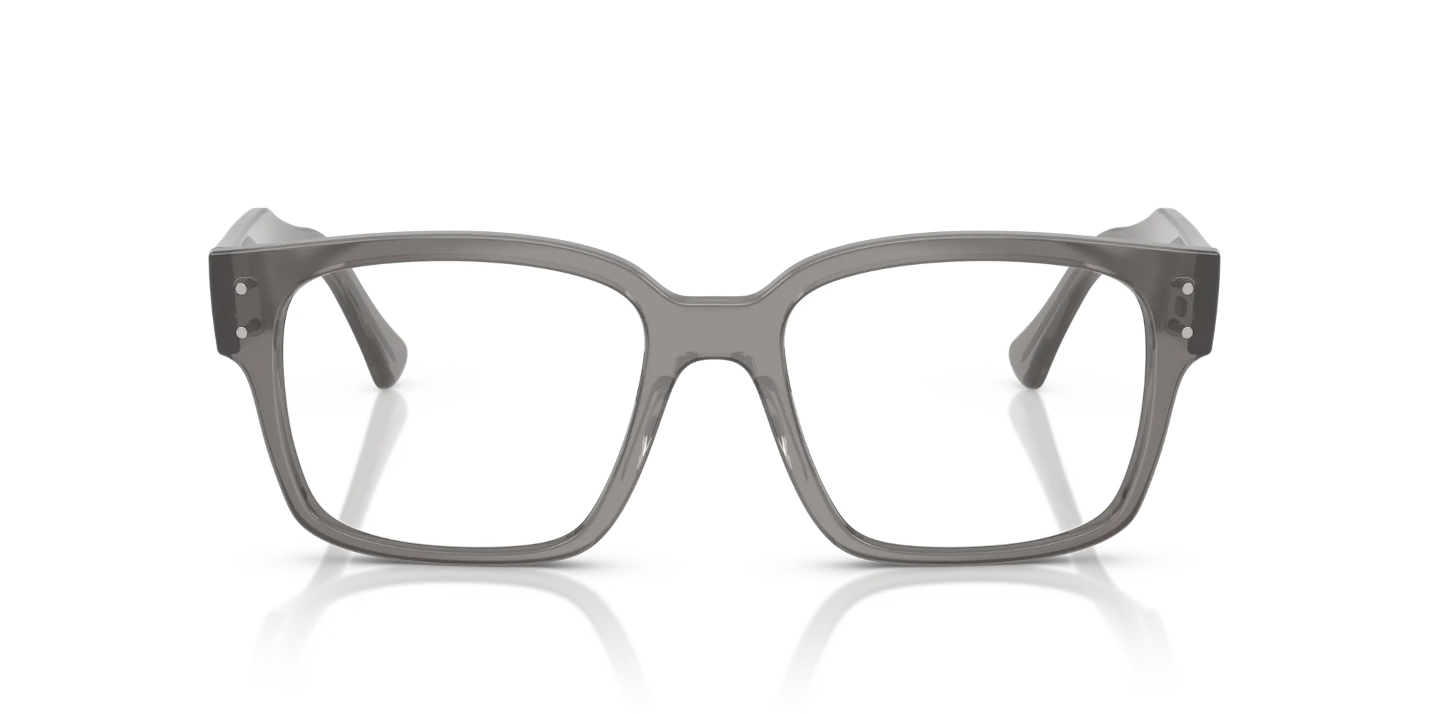 Ray - Ban RX7256 LAURENE 8431 Montature da vista Acetato Grigio Trasparente Squadrata Normale - immagine 3