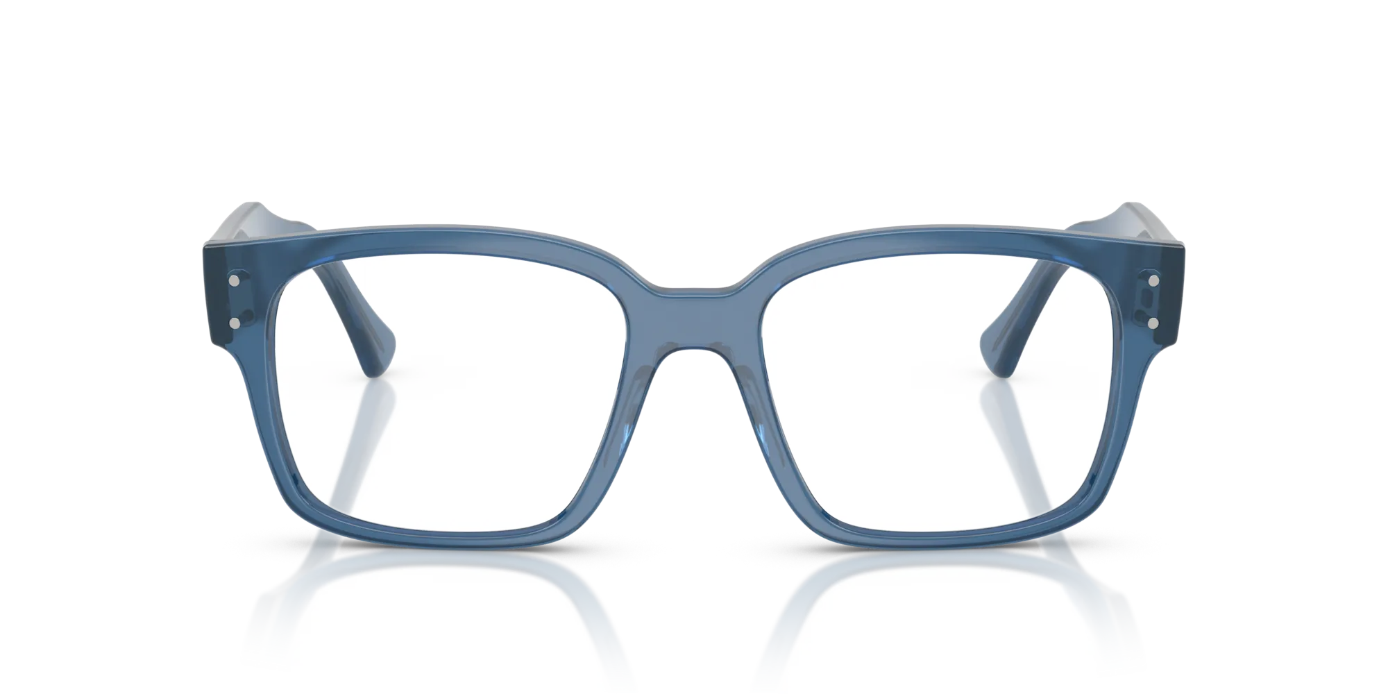 Ray - Ban RX7256 LAURENE 8429 Montature da vista Acetato Blu Trasparente Squadrata Normale - immagine 3