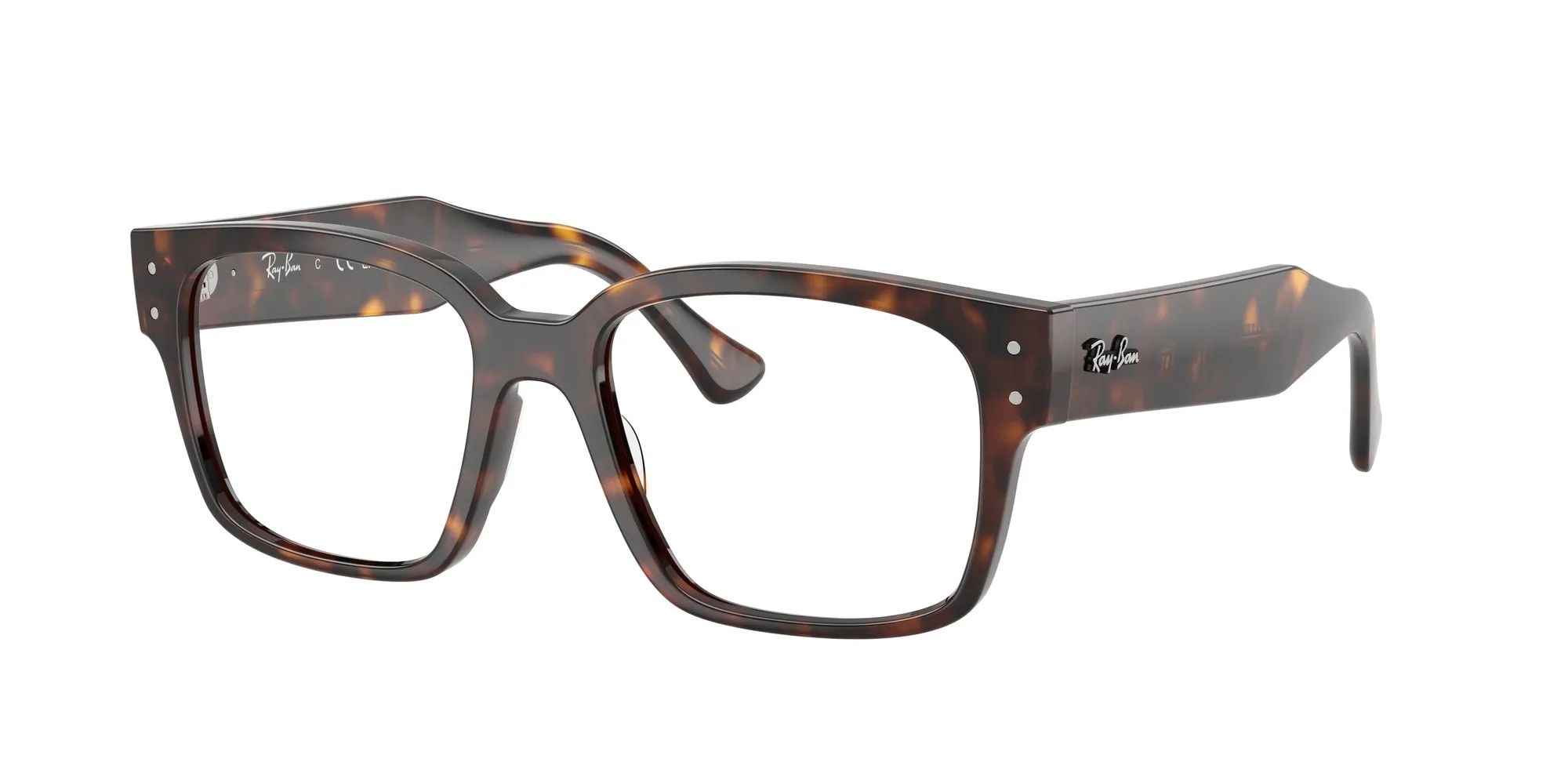 Ray - Ban RX7256 LAURENE 8320 Montature da vista Acetato Tartaruga Trasparente Squadrata Normale - immagine 1