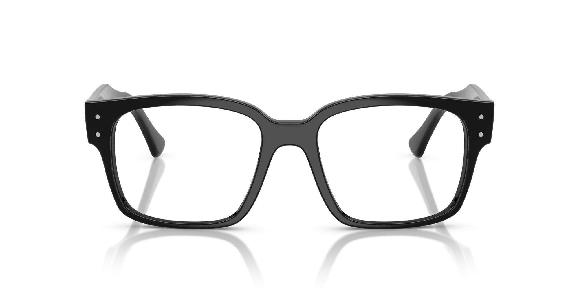 Ray - Ban RX7256 LAURENE 8260 Montature da vista Acetato Nero Trasparente Squadrata Normale - immagine 3