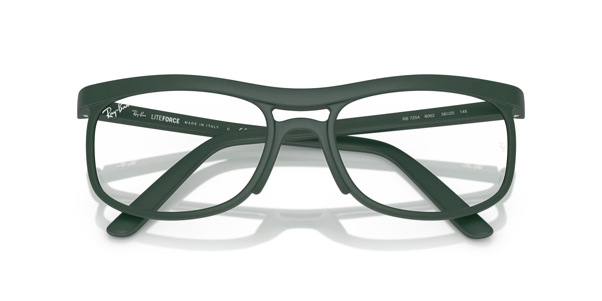 Ray - Ban RX7254 8062 Montature da vista Peek Verde Trasparente Pillow Normale - immagine 2