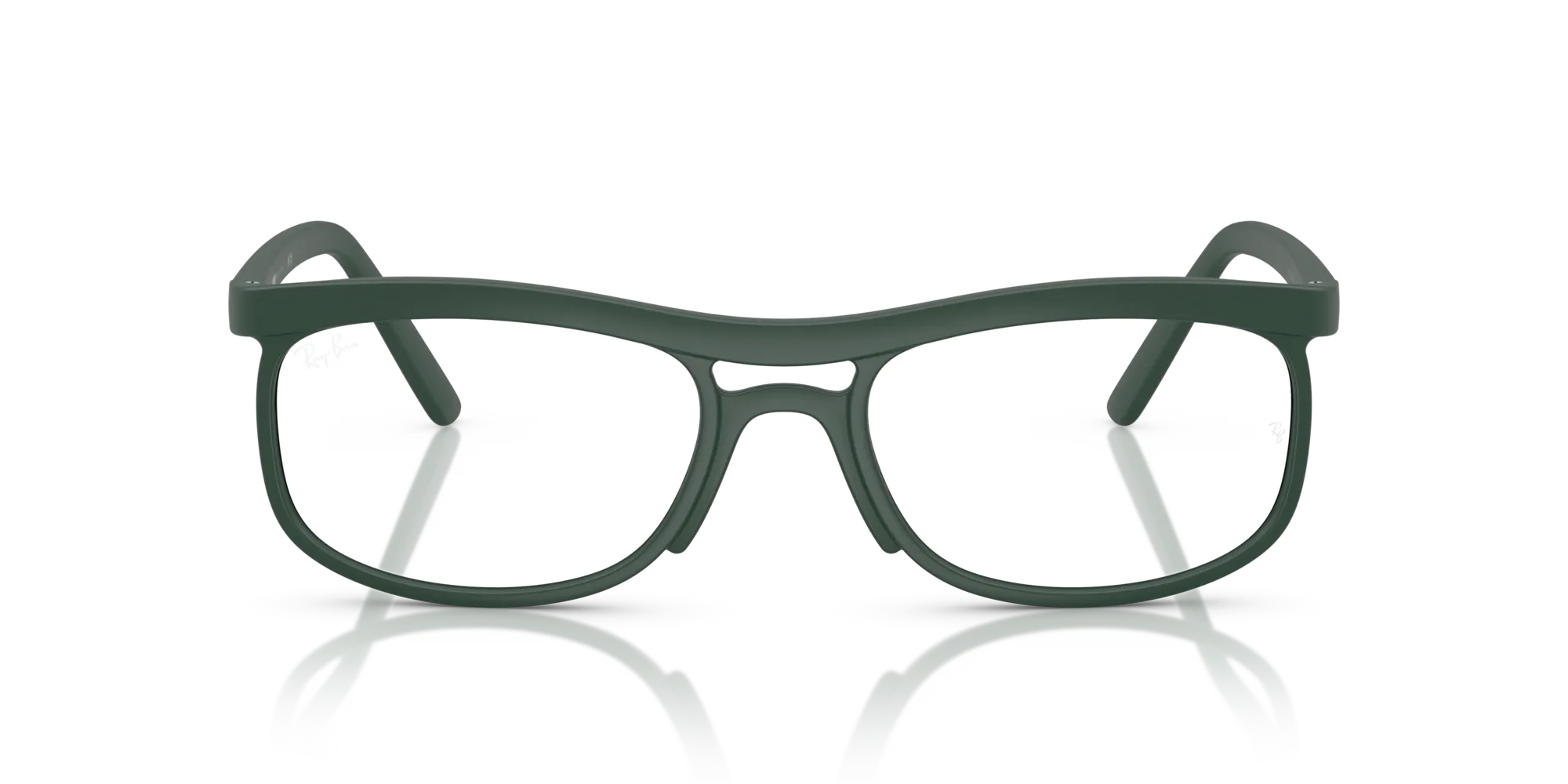 Ray - Ban RX7254 8062 Montature da vista Peek Verde Trasparente Pillow Normale - immagine 3
