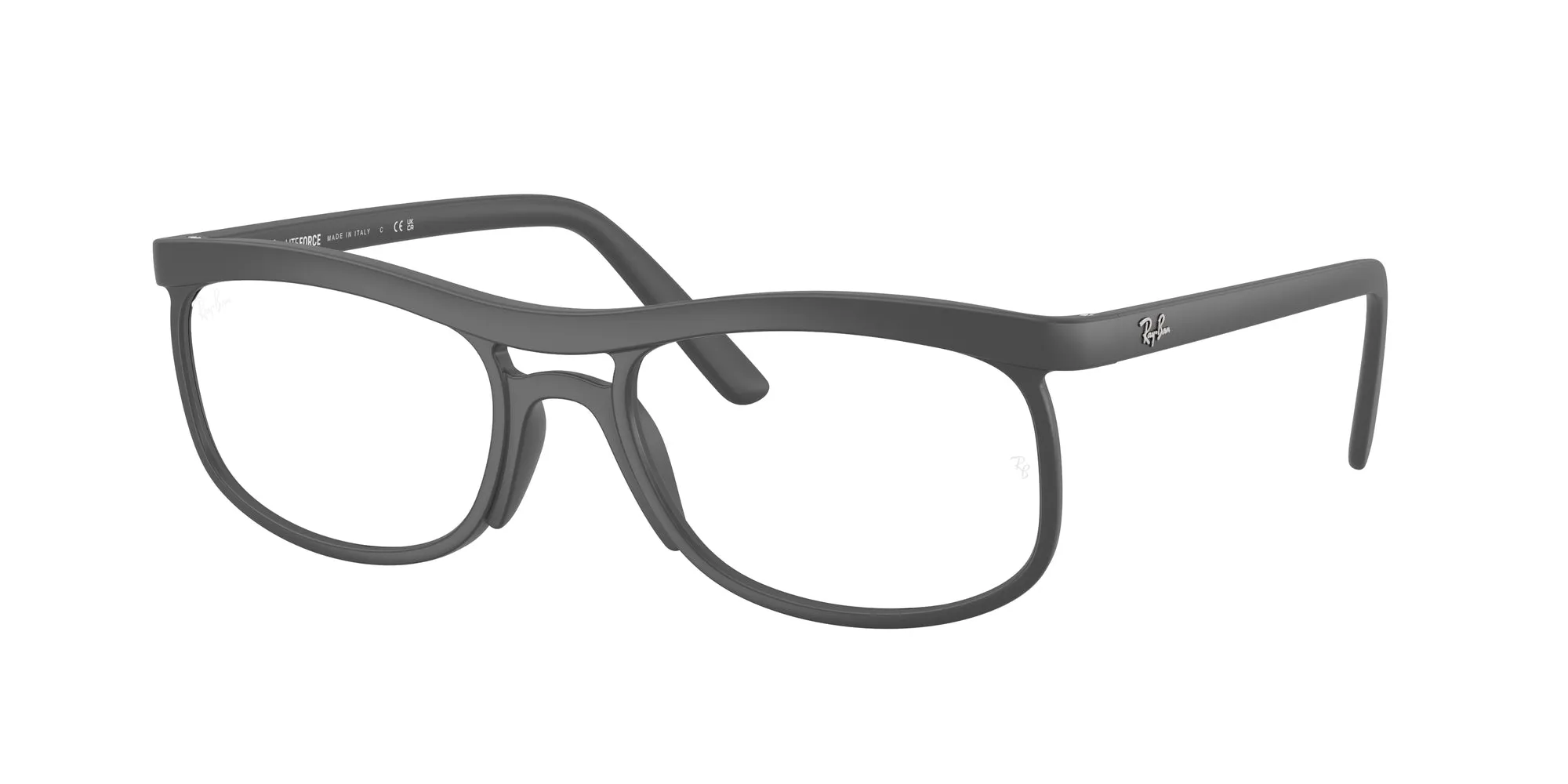 Ray - Ban RX7254 5521 Montature da vista Peek Grigio Trasparente Pillow Normale - immagine 1
