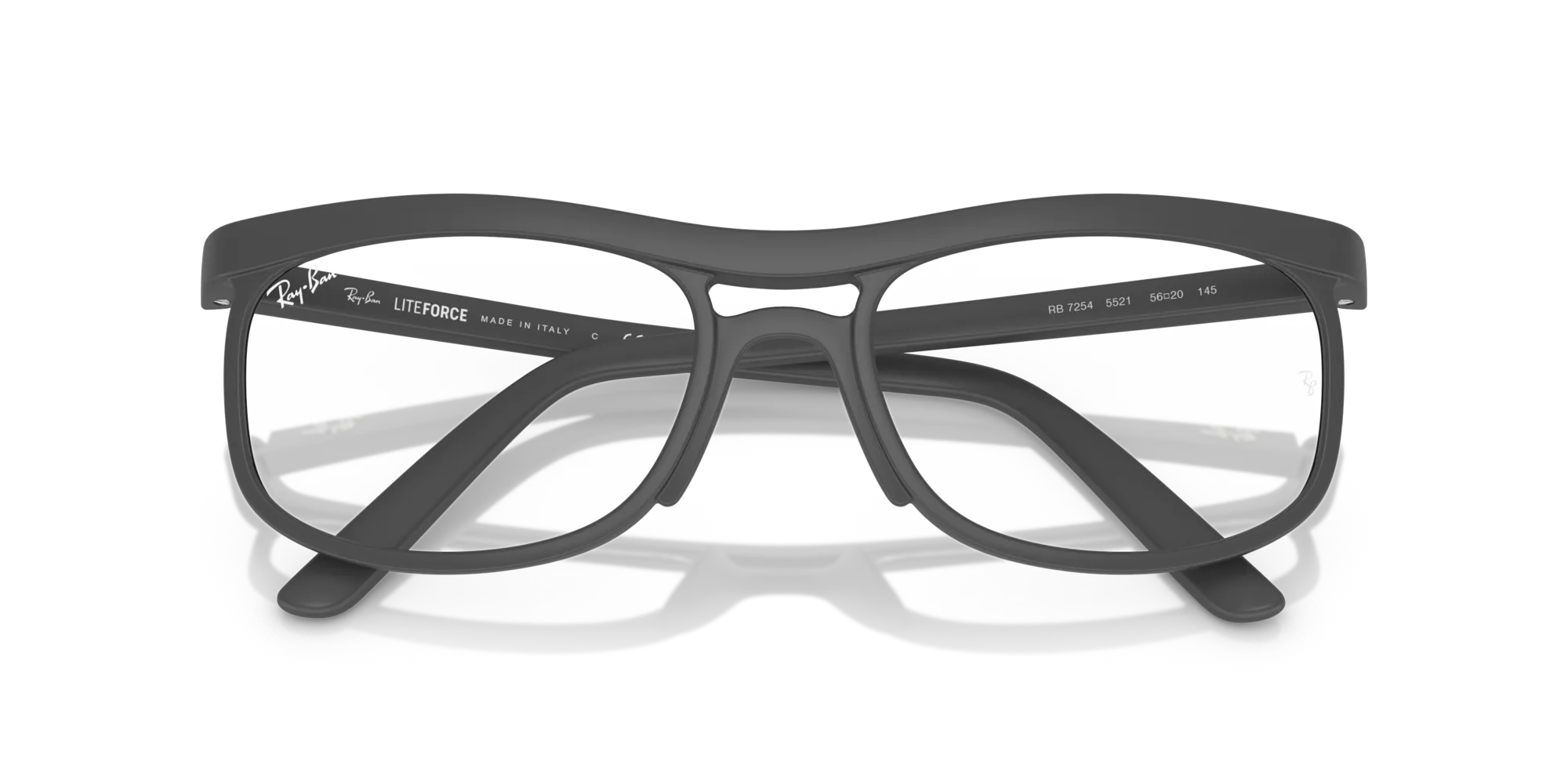Ray - Ban RX7254 5521 Montature da vista Peek Grigio Trasparente Pillow Normale - immagine 2
