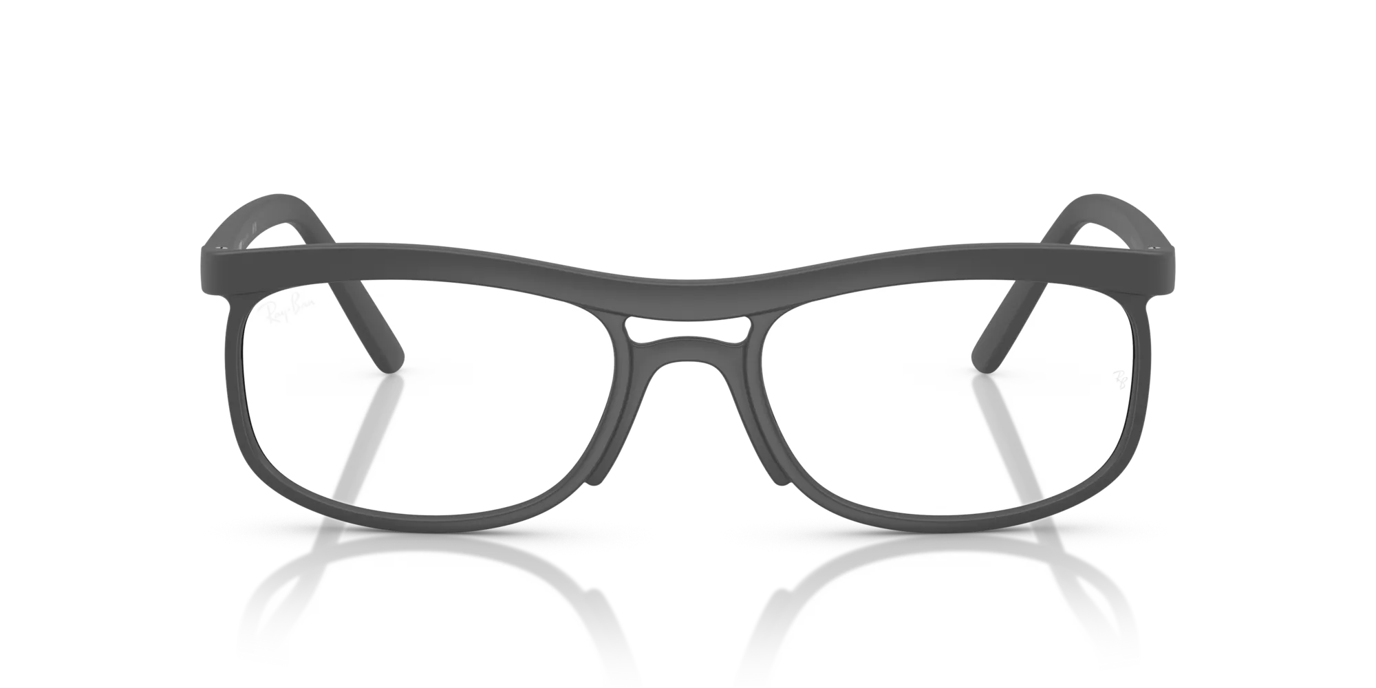 Ray - Ban RX7254 5521 Montature da vista Peek Grigio Trasparente Pillow Normale - immagine 3