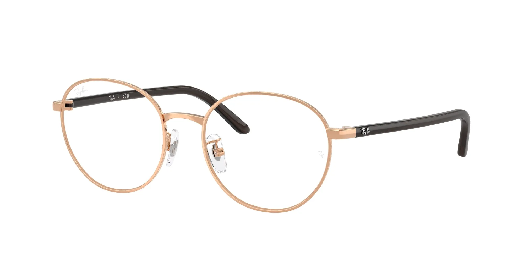 Ray - Ban RX6538D 3094 Montature da vista Metallo Oro Trasparente Pantos Normale - immagine 1