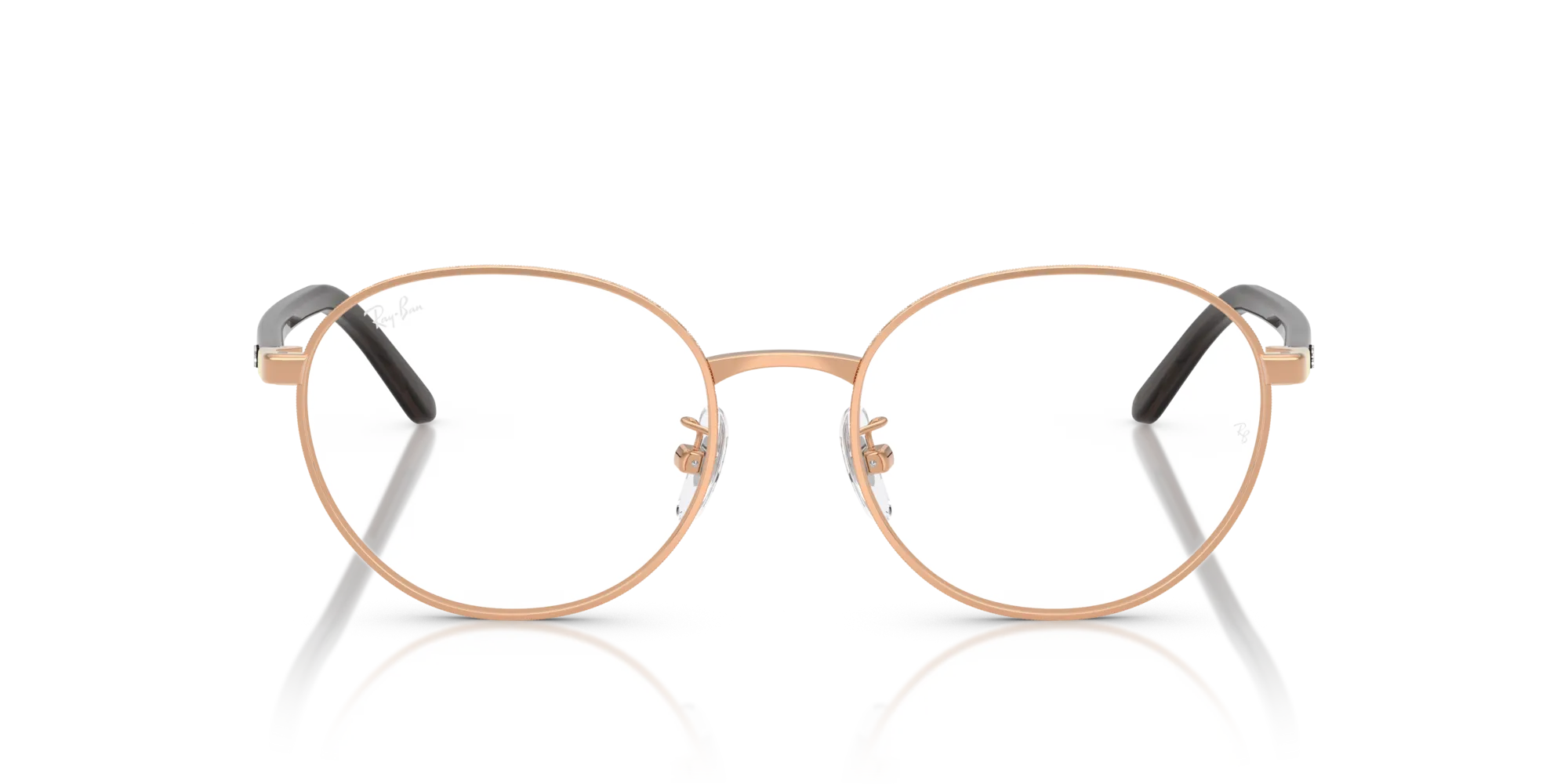 Ray - Ban RX6538D 3094 Montature da vista Metallo Oro Trasparente Pantos Normale - immagine 3