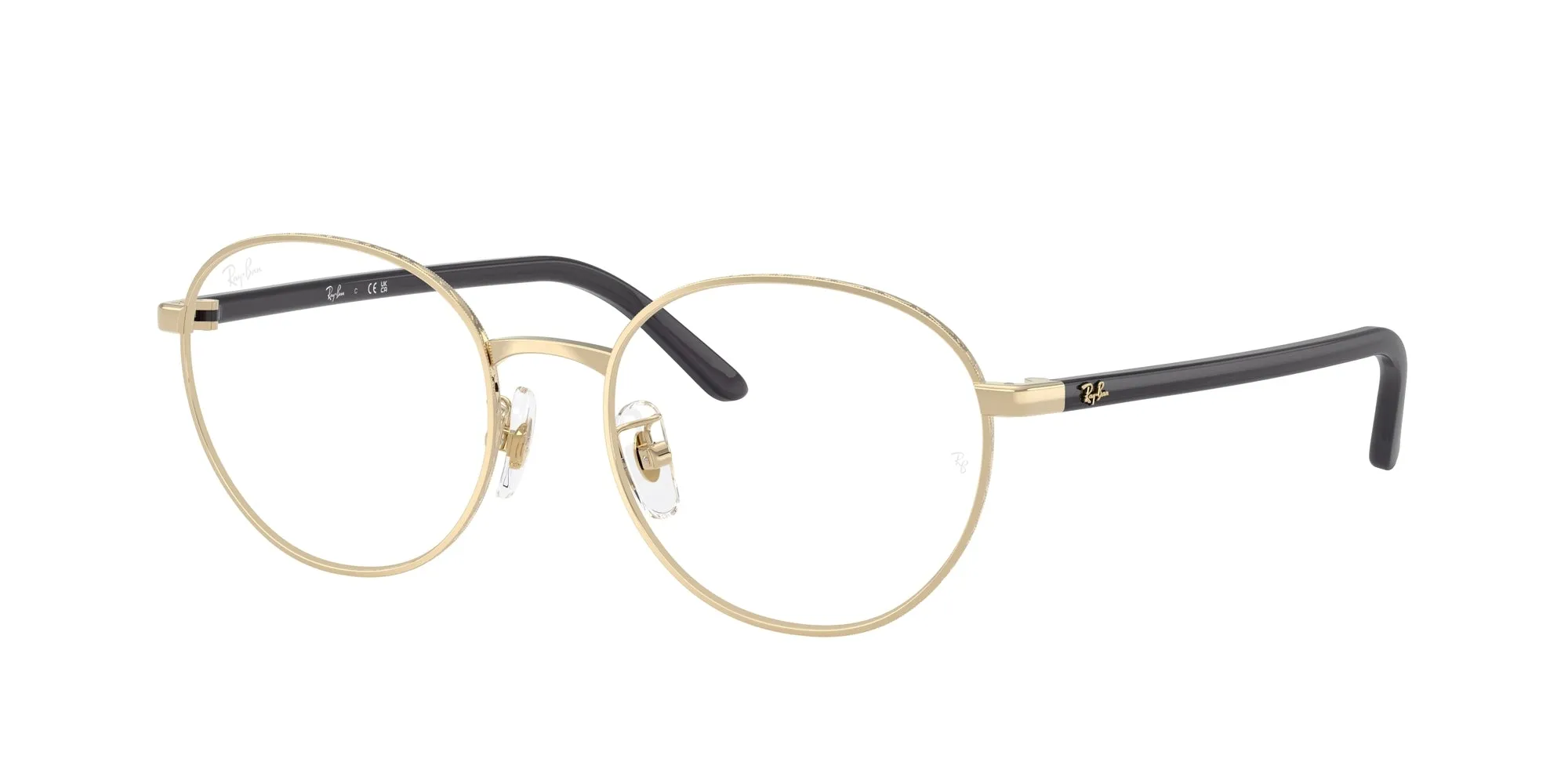 Ray - Ban RX6538D 2993 Montature da vista Metallo Oro Trasparente Pantos Normale - immagine 1