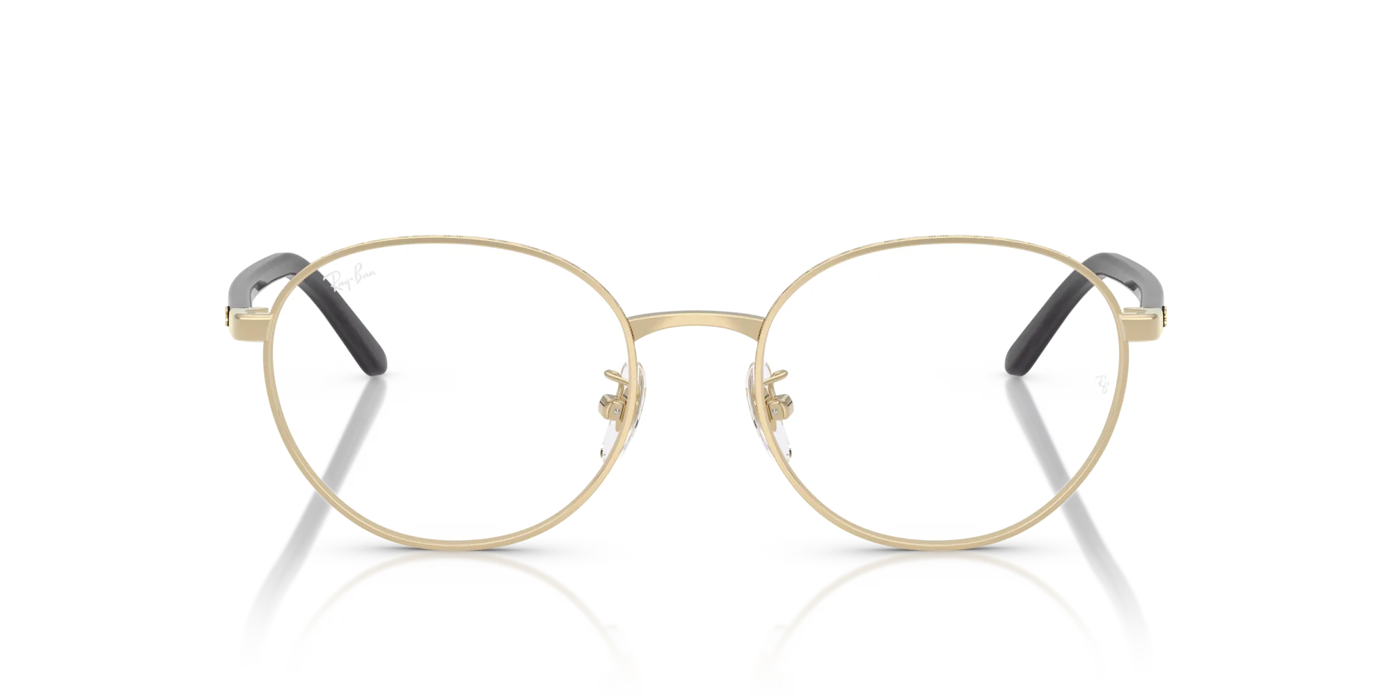Ray - Ban RX6538D 2993 Montature da vista Metallo Oro Trasparente Pantos Normale - immagine 3