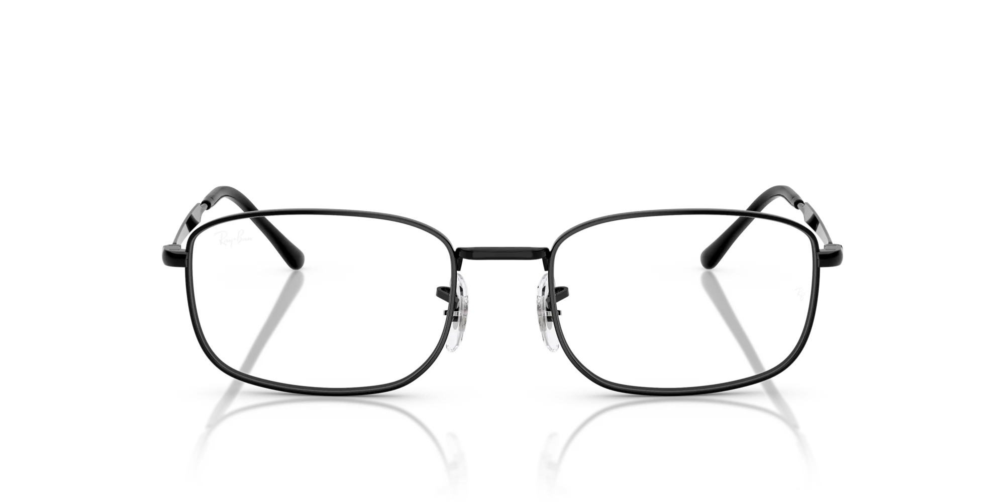 Ray - Ban RX6533 2509 Montature da vista Metallo Nero Trasparente Pillow Normale - immagine 3