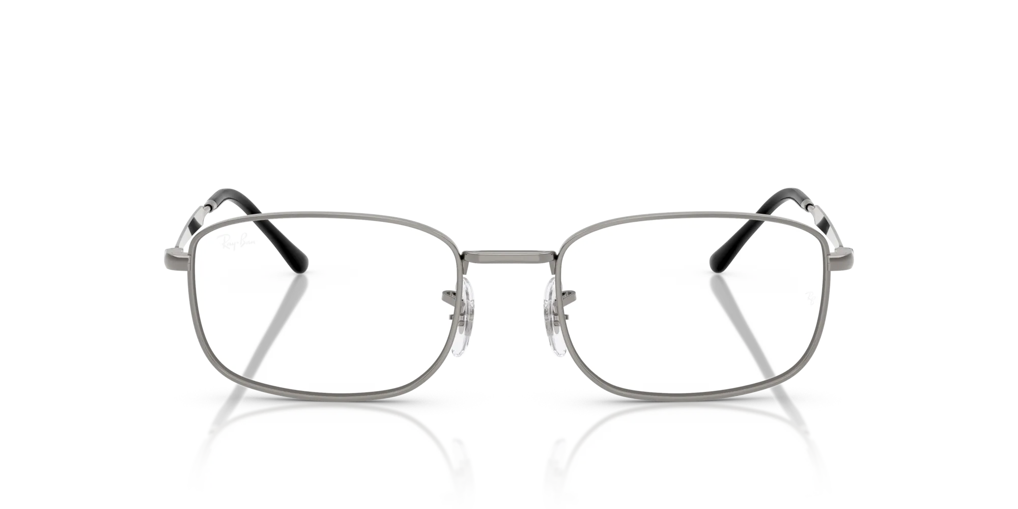 Ray - Ban RX6533 2502 Montature da vista Metallo Grigio Trasparente Pillow Normale - immagine 3