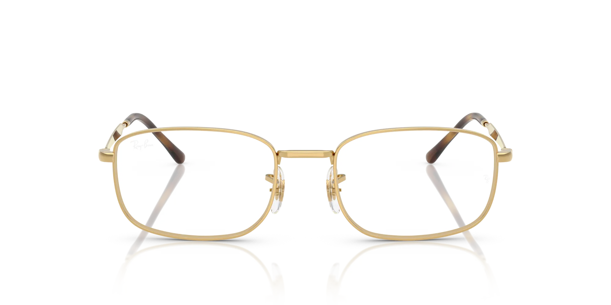 Ray - Ban RX6533 2500 Montature da vista Metallo Oro Trasparente Pillow Normale - immagine 3