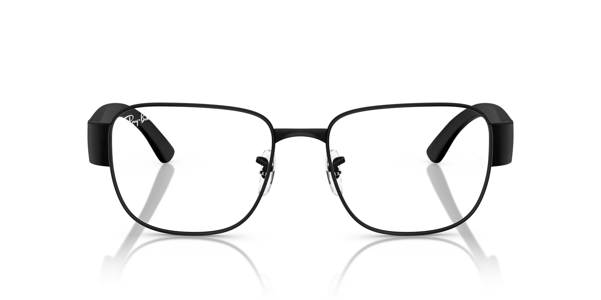 Ray - Ban RX6532 2509 Montature da vista Metallo Nero Trasparente Squadrata Normale - immagine 3