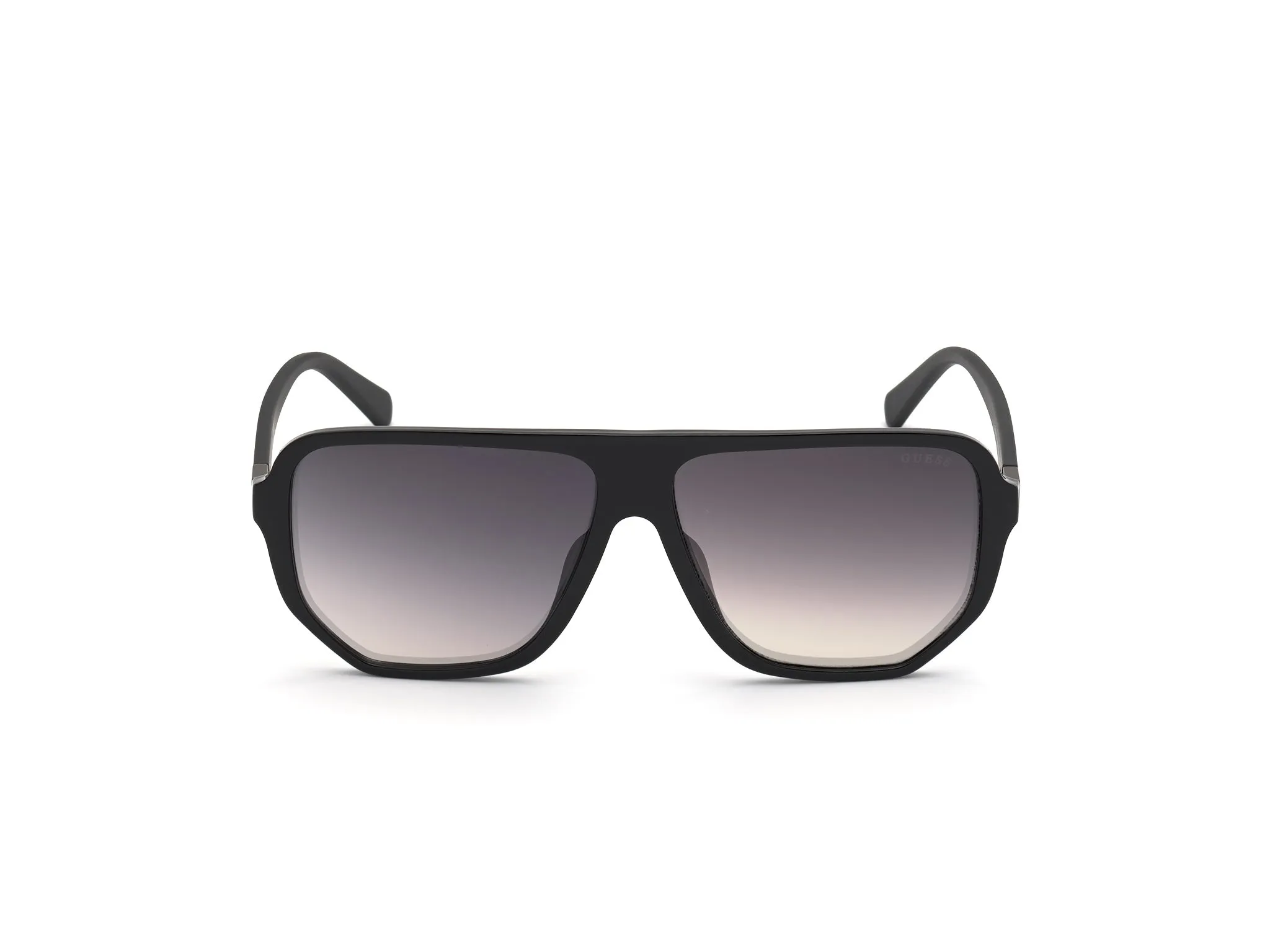 Guess GU00003 01Q Occhiali da sole Iniettato Nero Verde Pilot Normale Specchiato - immagine 2