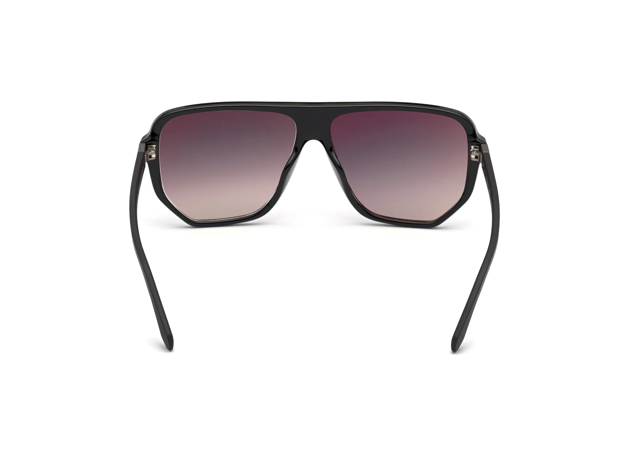 Guess GU00003 01Q Occhiali da sole Iniettato Nero Verde Pilot Normale Specchiato - immagine 4