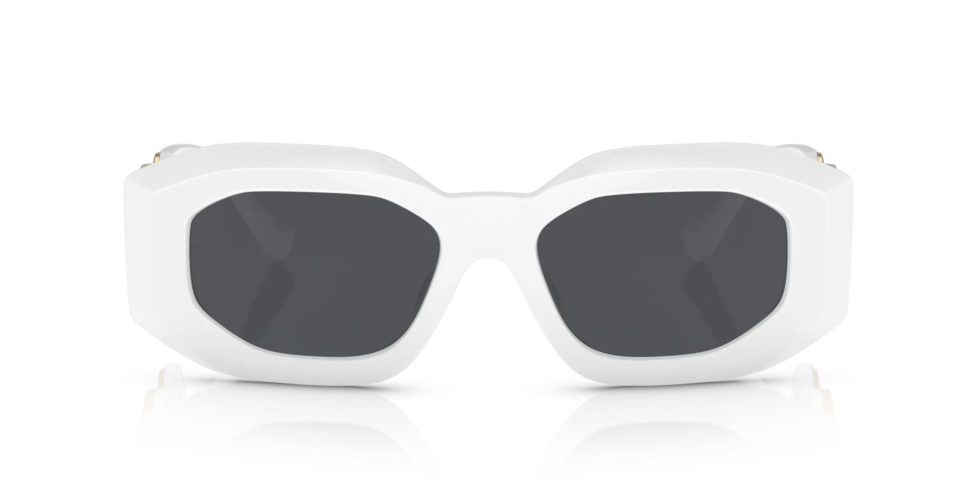 Versace VE4425U 314/87 Occhiali da sole Nylon Bianco Grigio Geometrica Normale - immagine 3