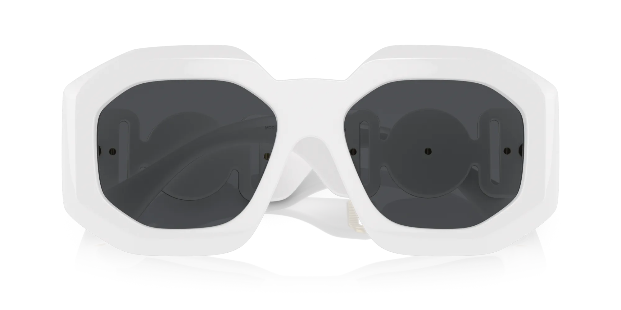 Versace VE4424U 314/87 Occhiali da sole Nylon Bianco Grigio Geometrica Normale - immagine 2