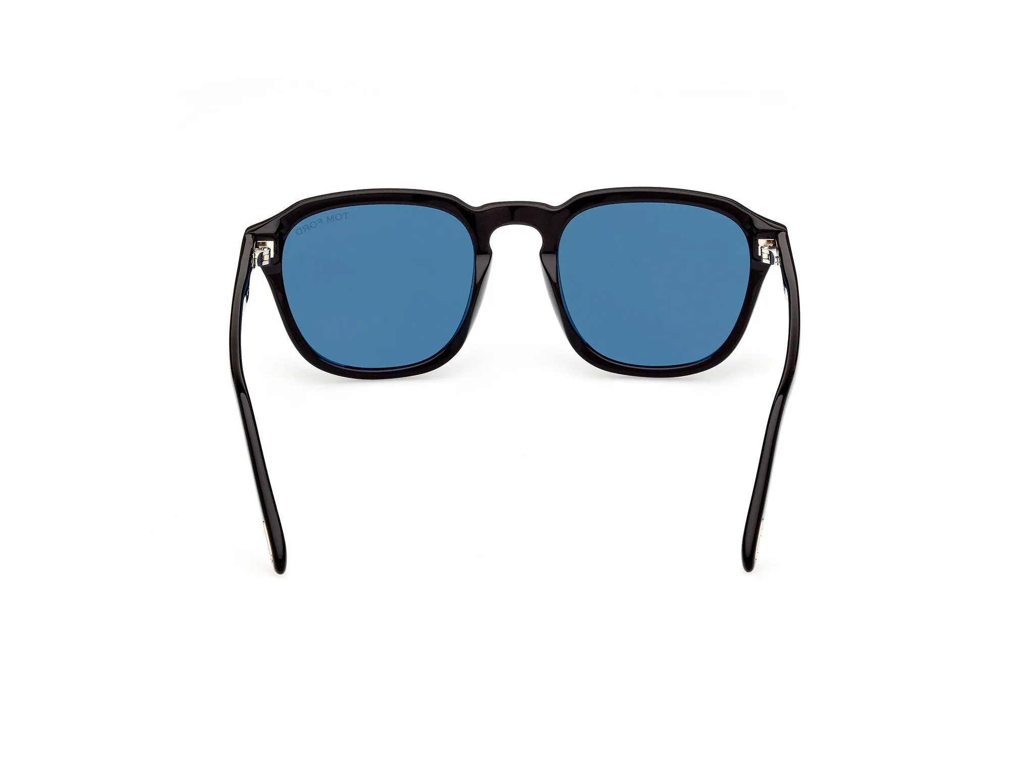 TOM FORD FT0931 AVERY 01V Occhiali da sole Acetato Nero Blu Rotonda Normale - immagine 4