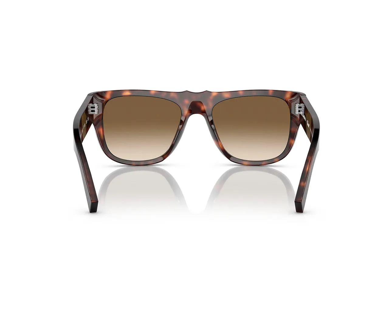 Persol PO3295S 24/51 Occhiali da sole Acetato Havana Marrone Squadrata Normale Sfumato - immagine 4