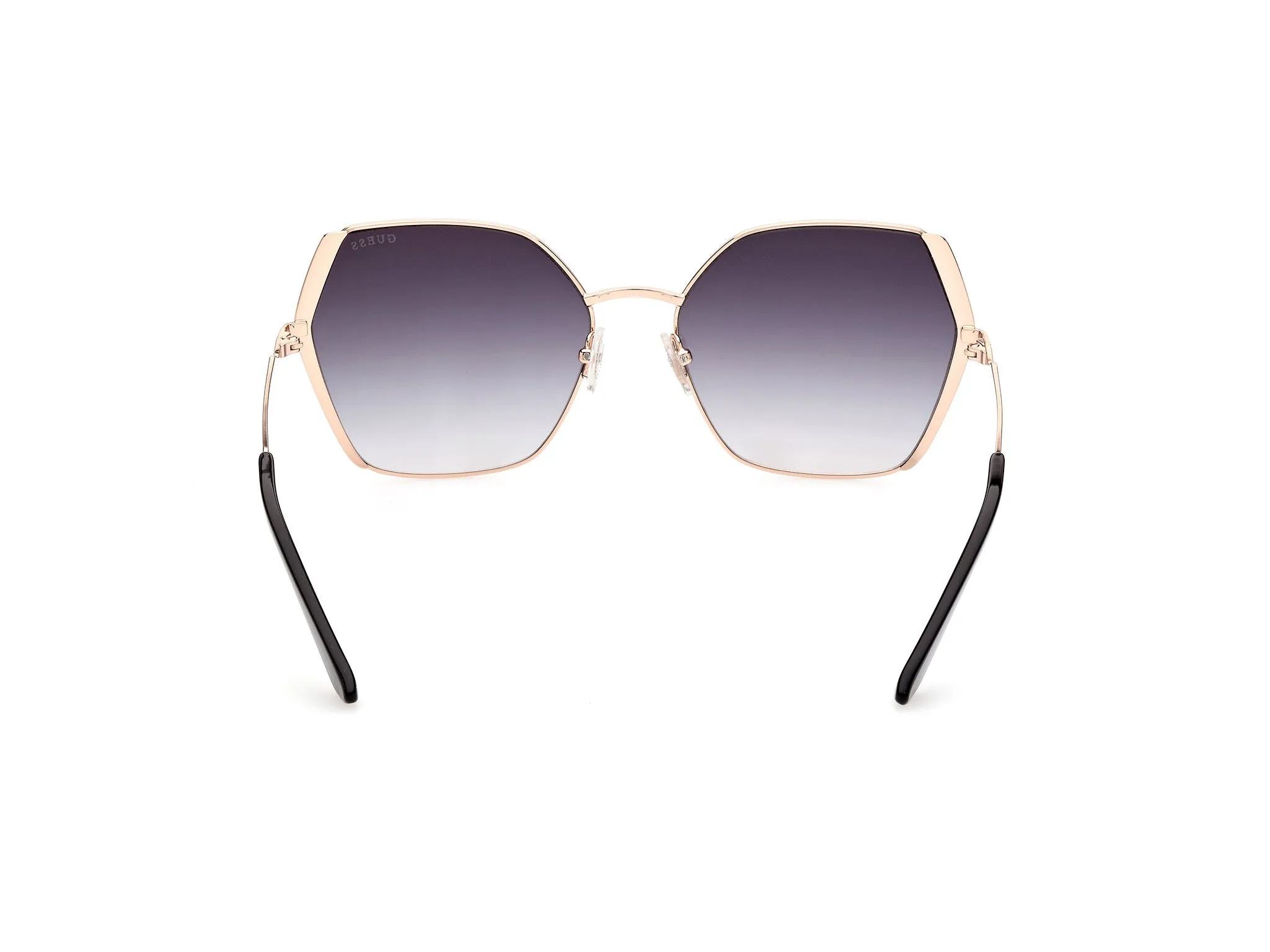 Guess GU7843 28B Occhiali da sole Metallo Oro Grigio Geometrica Normale Sfumato - immagine 4
