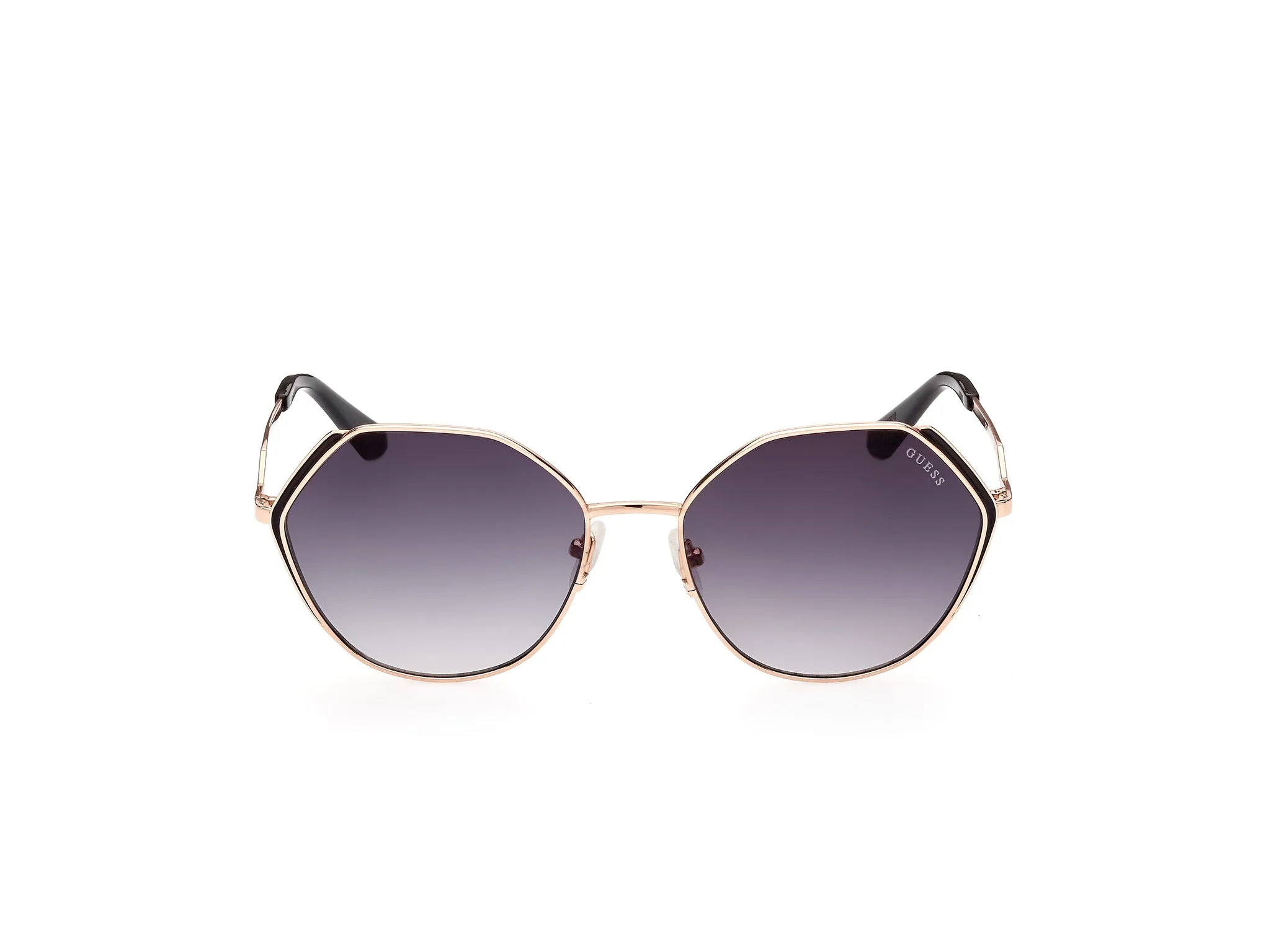 Guess GU7842 28B Occhiali da sole Metallo Oro Grigio Geometrica Normale Sfumato - immagine 2
