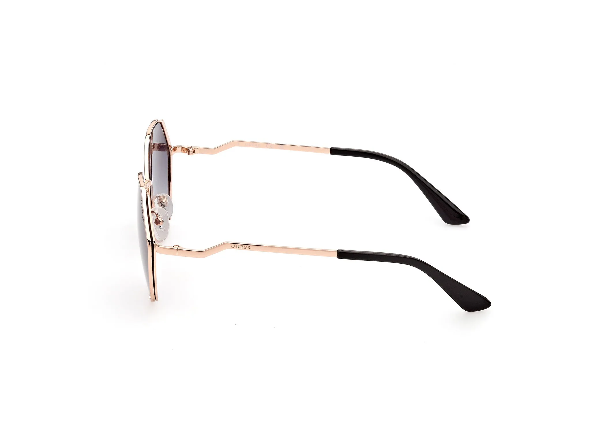 Guess GU7842 28B Occhiali da sole Metallo Oro Grigio Geometrica Normale Sfumato - immagine 3