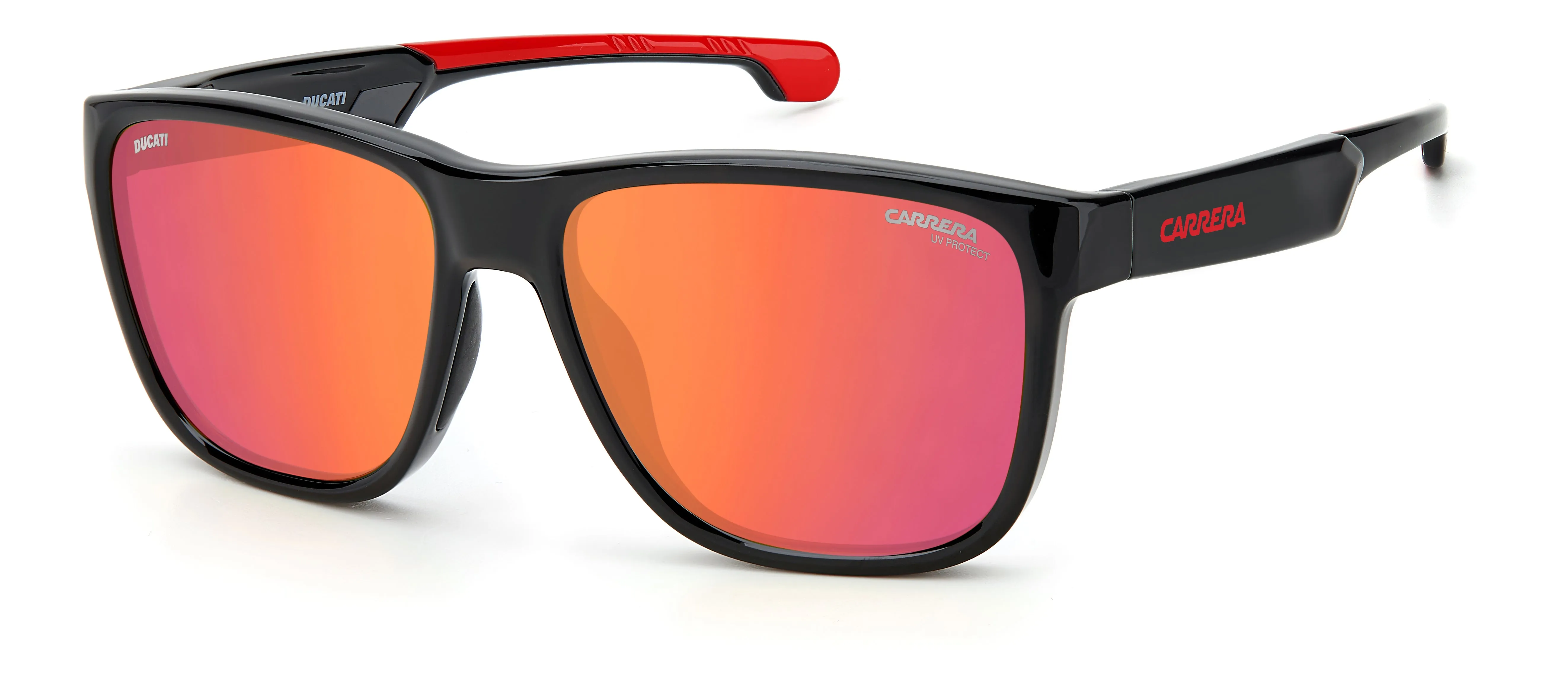 Carrera Ducati CARDUC 003/S OIT/UZ Occhiali da sole Plastica Nero Rosso Squadrata Multistrato - immagine 1