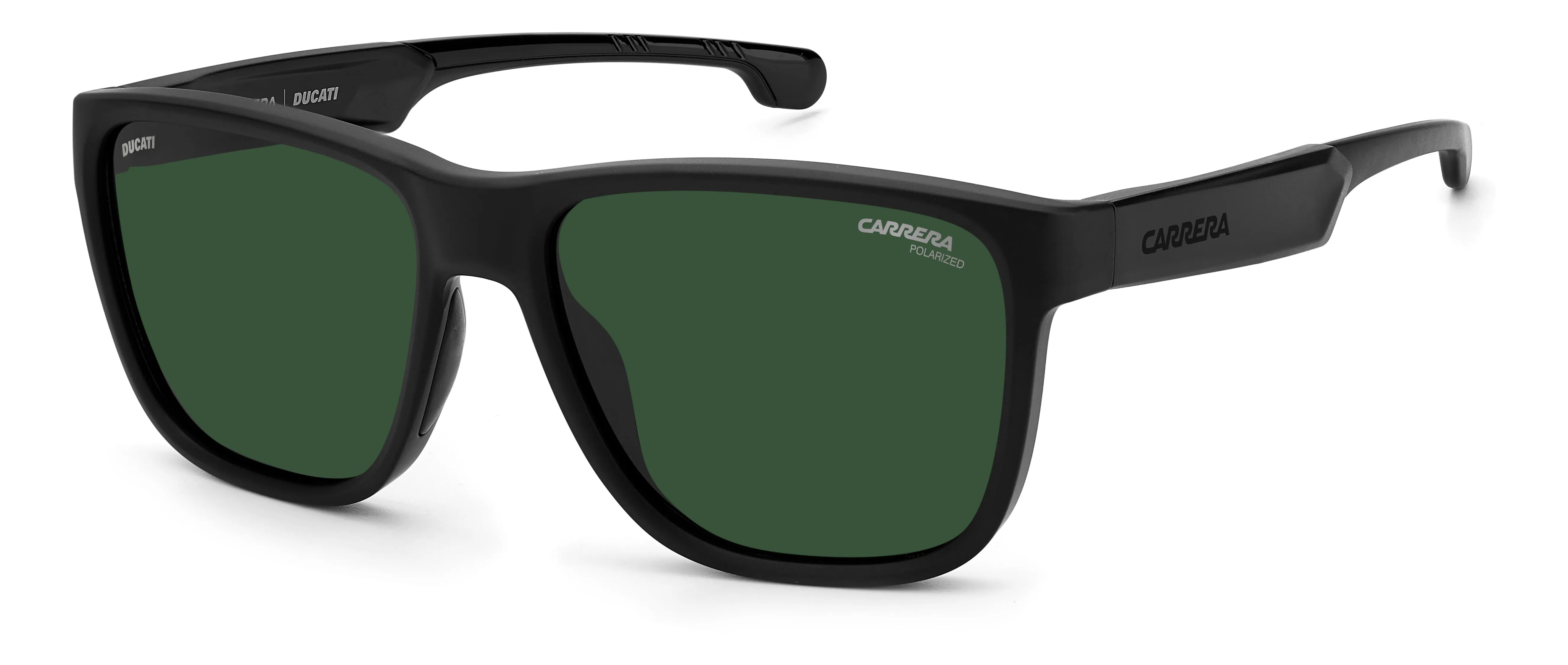 Carrera Ducati CARDUC 003/S 003/UC Occhiali da sole Plastica Nero Verde Squadrata - immagine 1