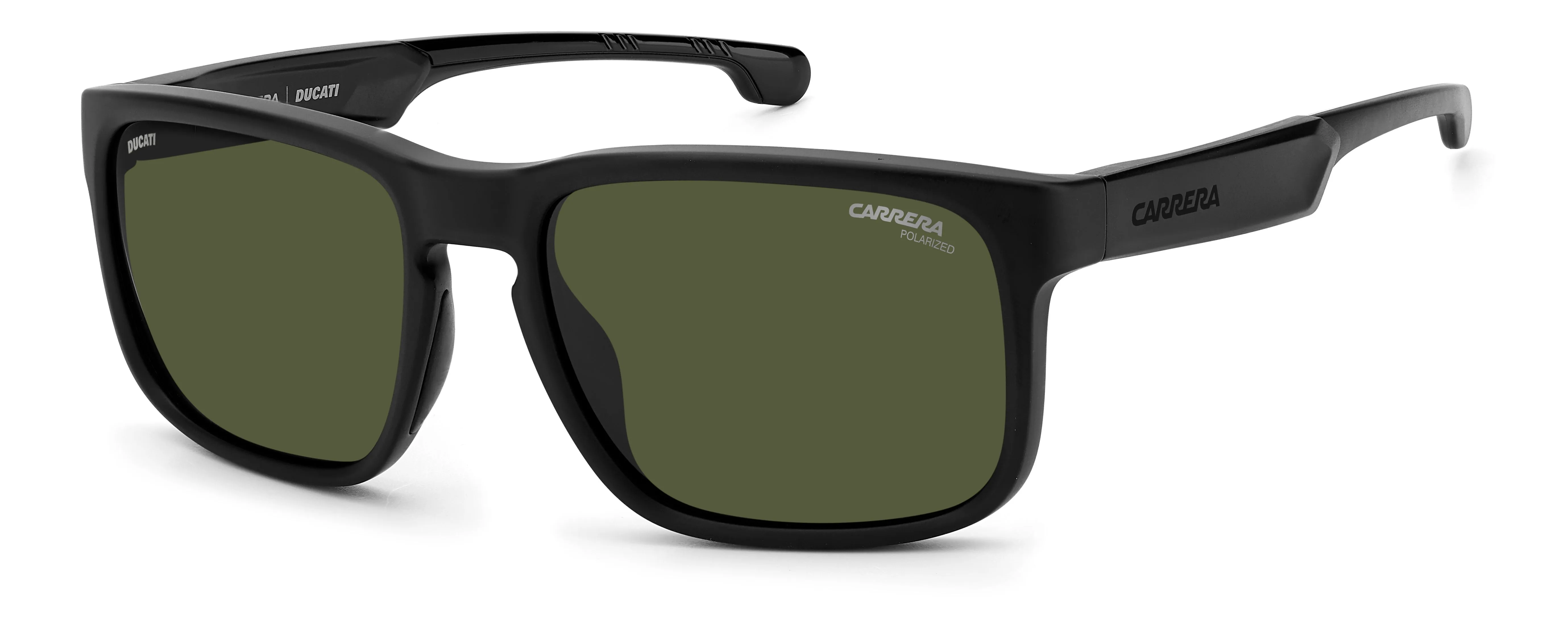 Carrera Ducati CARDUC 001/S 003/UC Occhiali da sole Plastica Nero Verde Squadrata - immagine 1