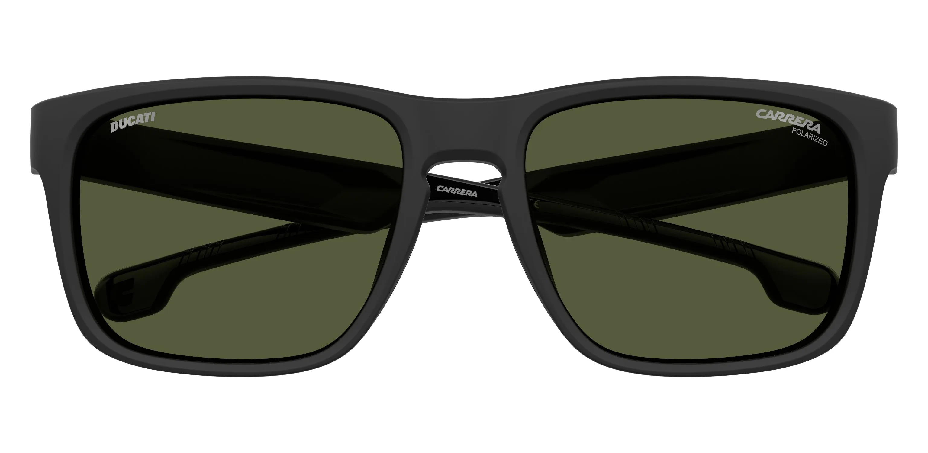 Carrera Ducati CARDUC 001/S 003/UC Occhiali da sole Plastica Nero Verde Squadrata - immagine 3