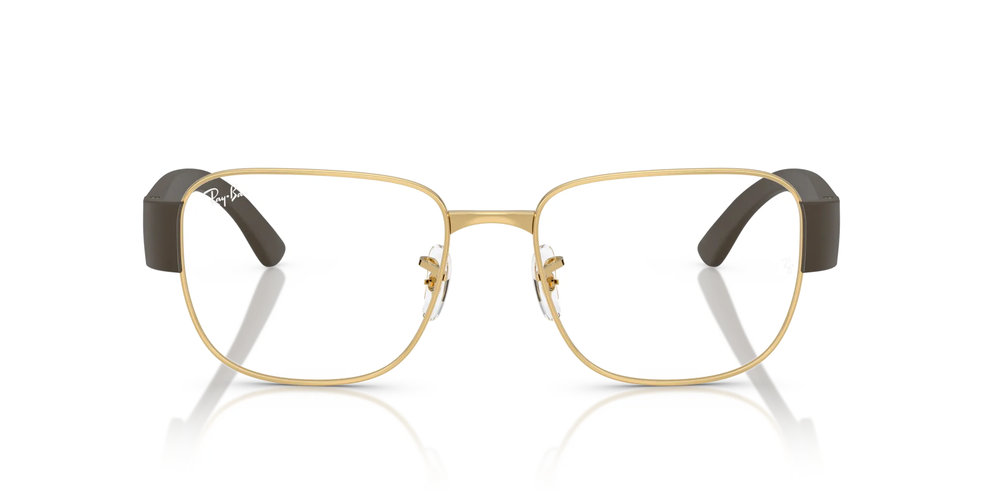 Ray - Ban RX6532 2500 Montature da vista Metallo Oro Trasparente Squadrata Normale - immagine 3