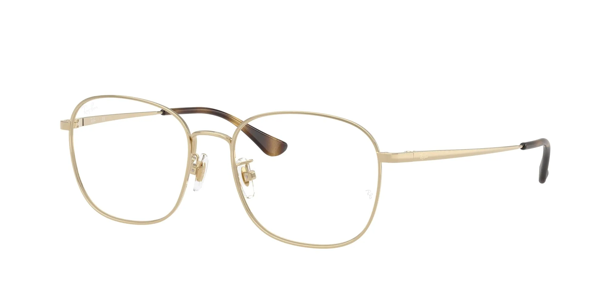 Ray - Ban RX6418D 2993 Montature da vista Metallo Oro Trasparente Squadrata Normale - immagine 1