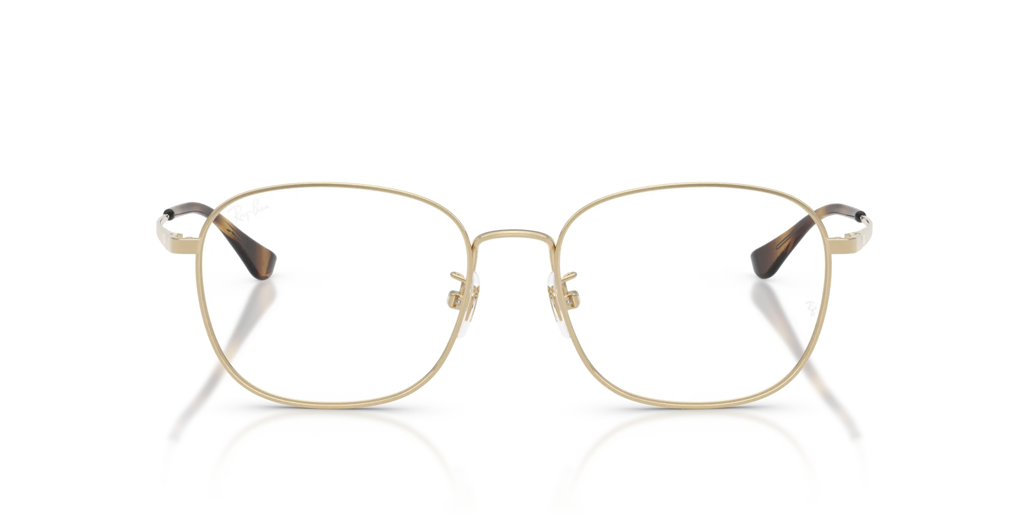 Ray - Ban RX6418D 2993 Montature da vista Metallo Oro Trasparente Squadrata Normale - immagine 3