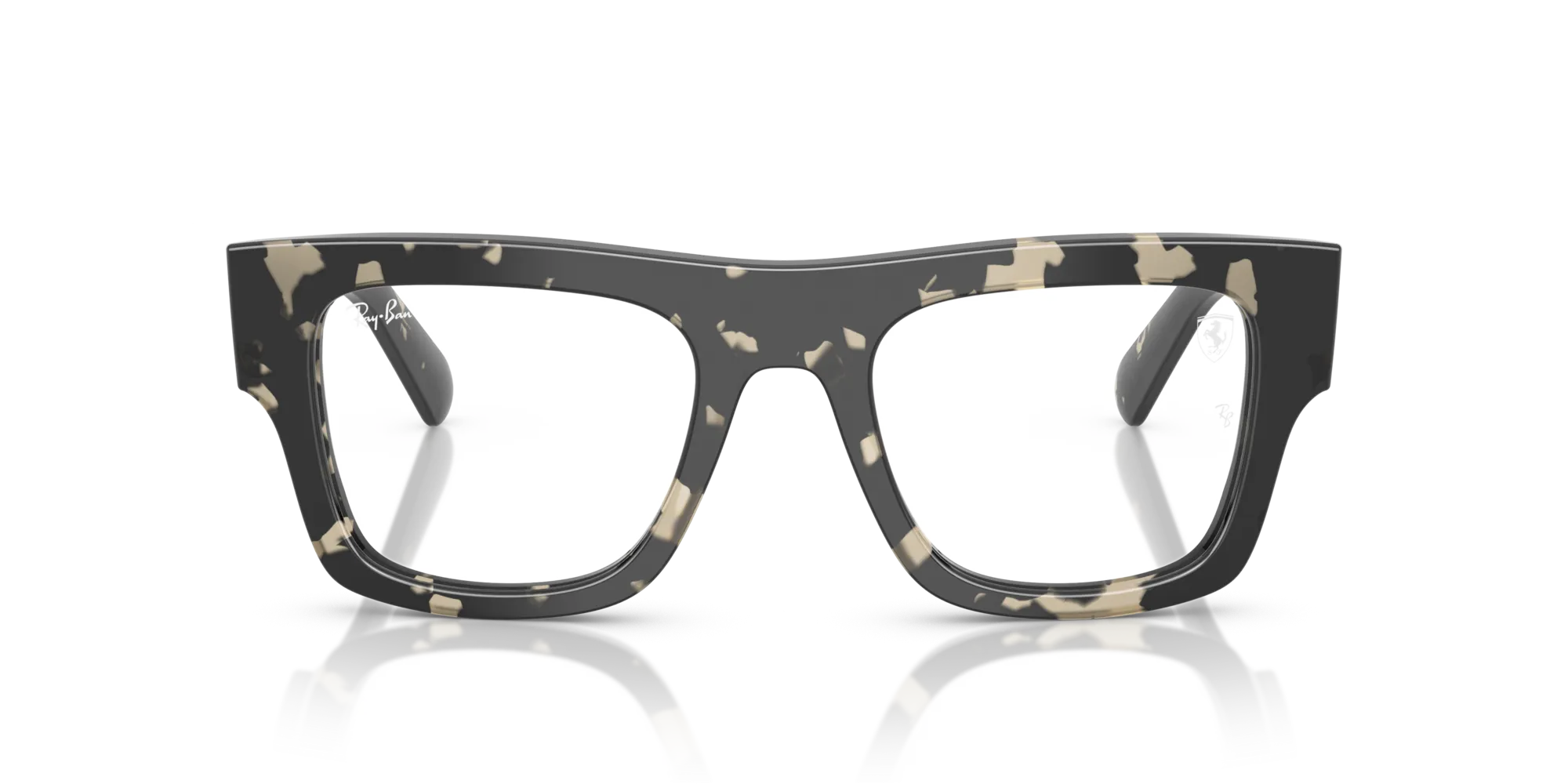 Ray - Ban RX5517M F703 Montature da vista Acetato Tartaruga Trasparente Squadrata Normale - immagine 3