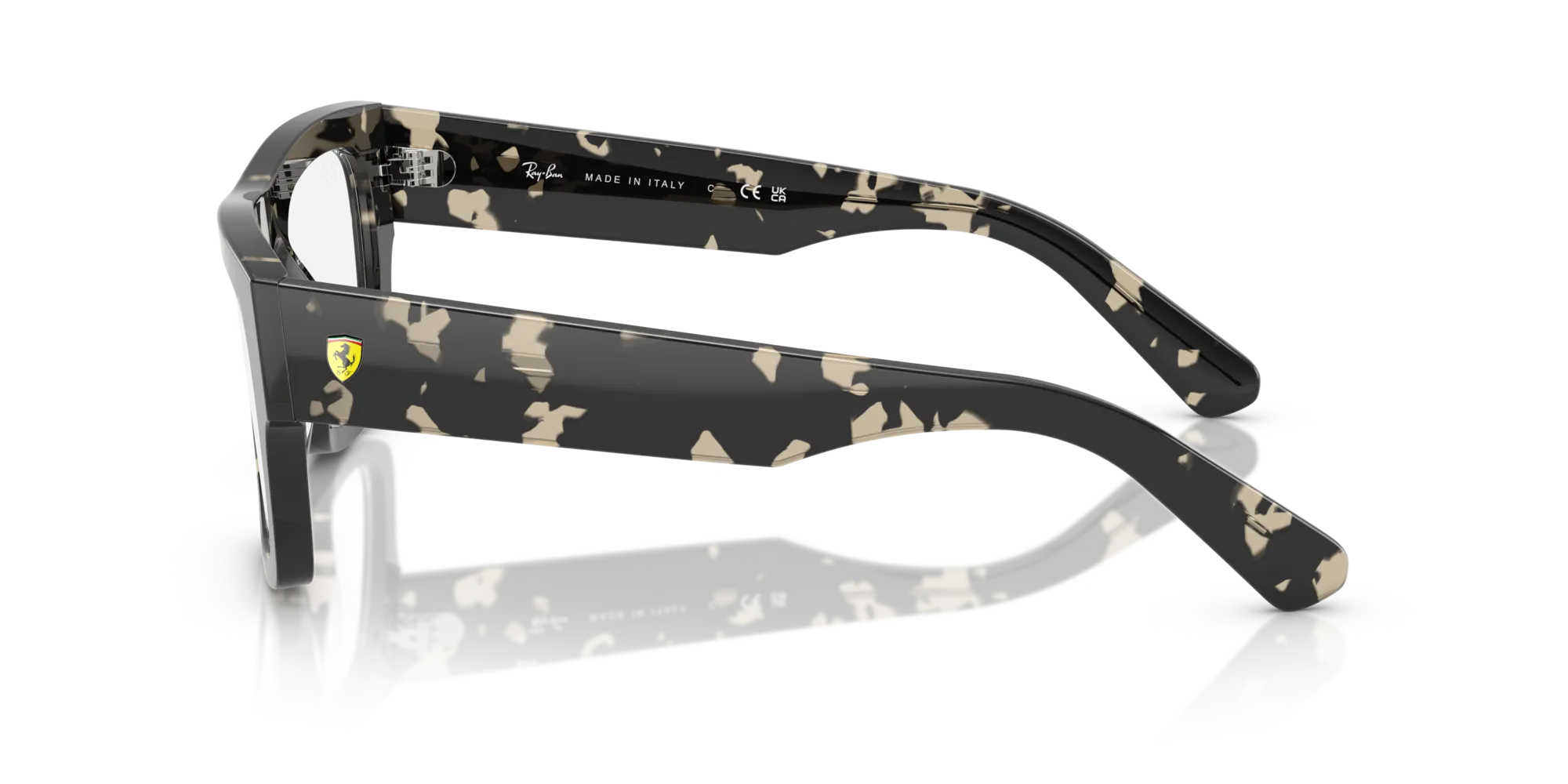 Ray - Ban RX5517M F703 Montature da vista Acetato Tartaruga Trasparente Squadrata Normale - immagine 4