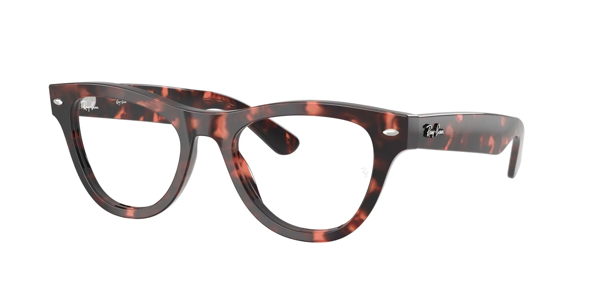 Ray - Ban RX5510 8118 Montature da vista Acetato Tartaruga Trasparente Cat Eye Normale - immagine 1