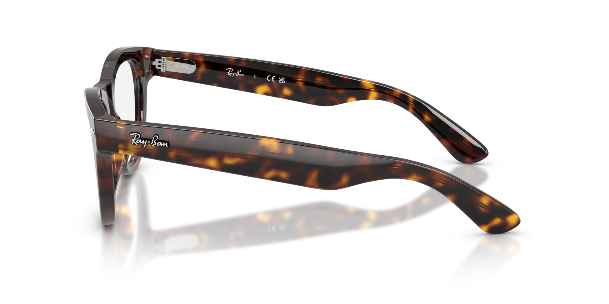 Ray - Ban RX5510 2012 Montature da vista Acetato Tartaruga Trasparente Cat Eye Normale - immagine 4